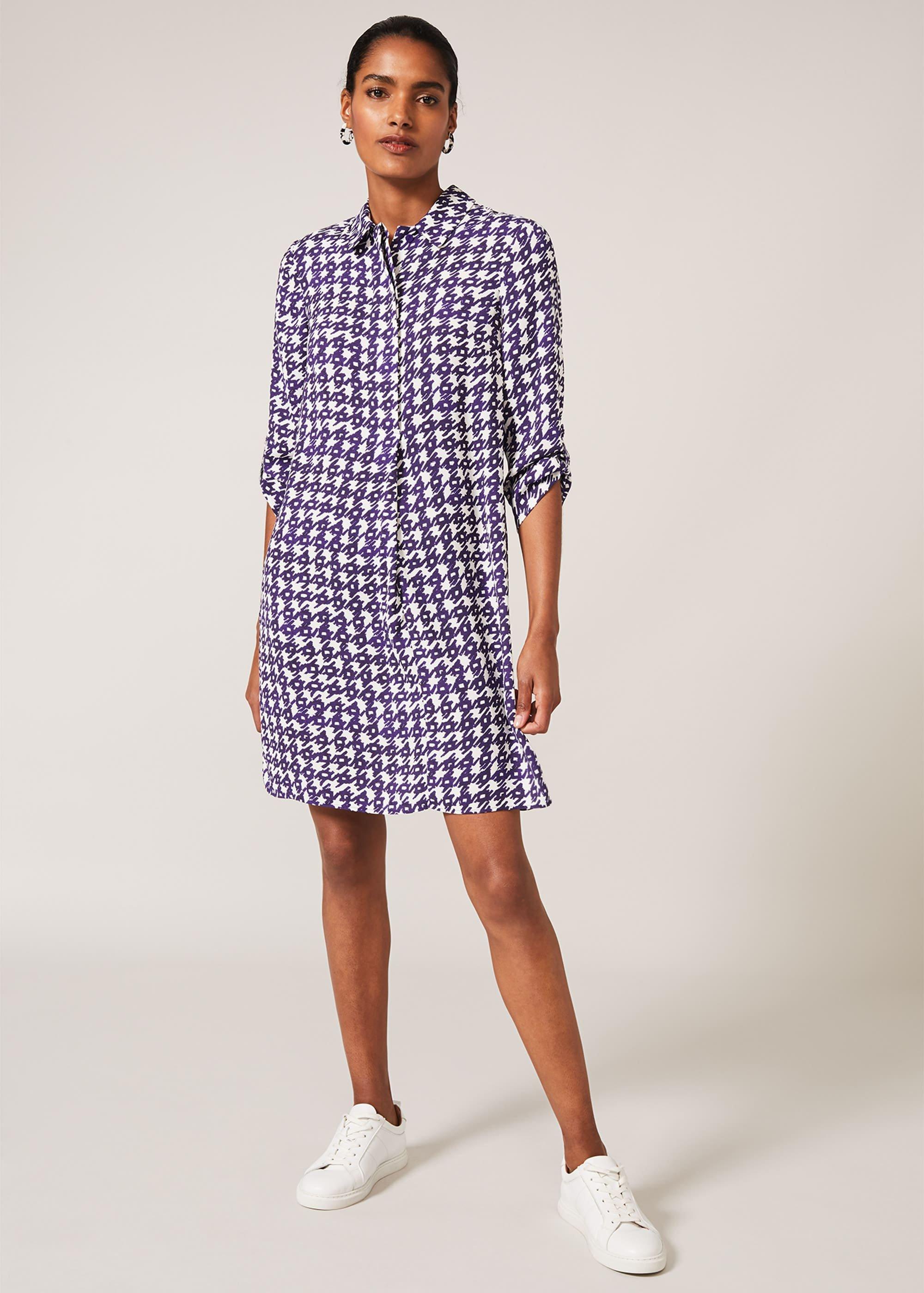 Ikat Shirt Dress