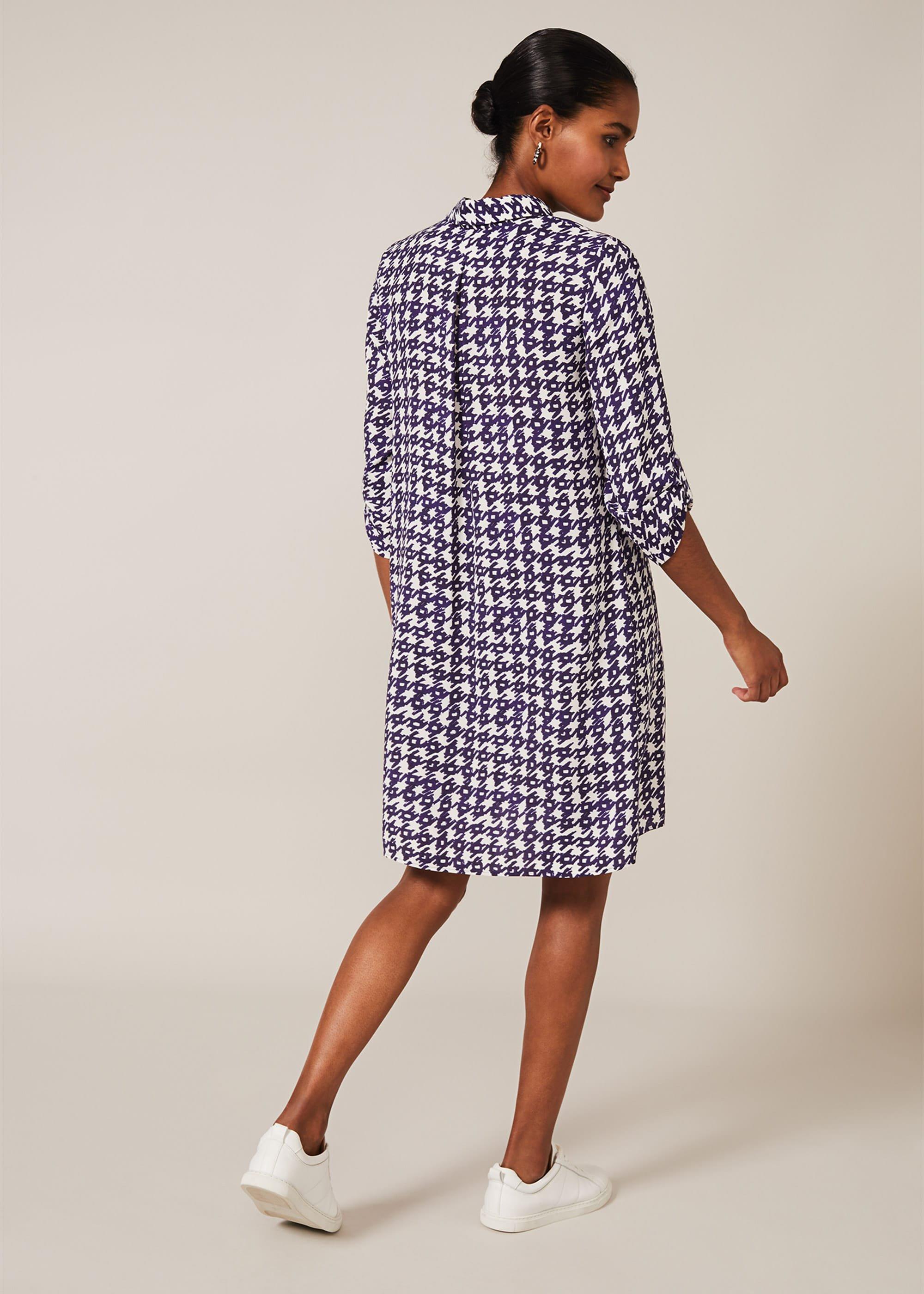 Ikat Shirt Dress