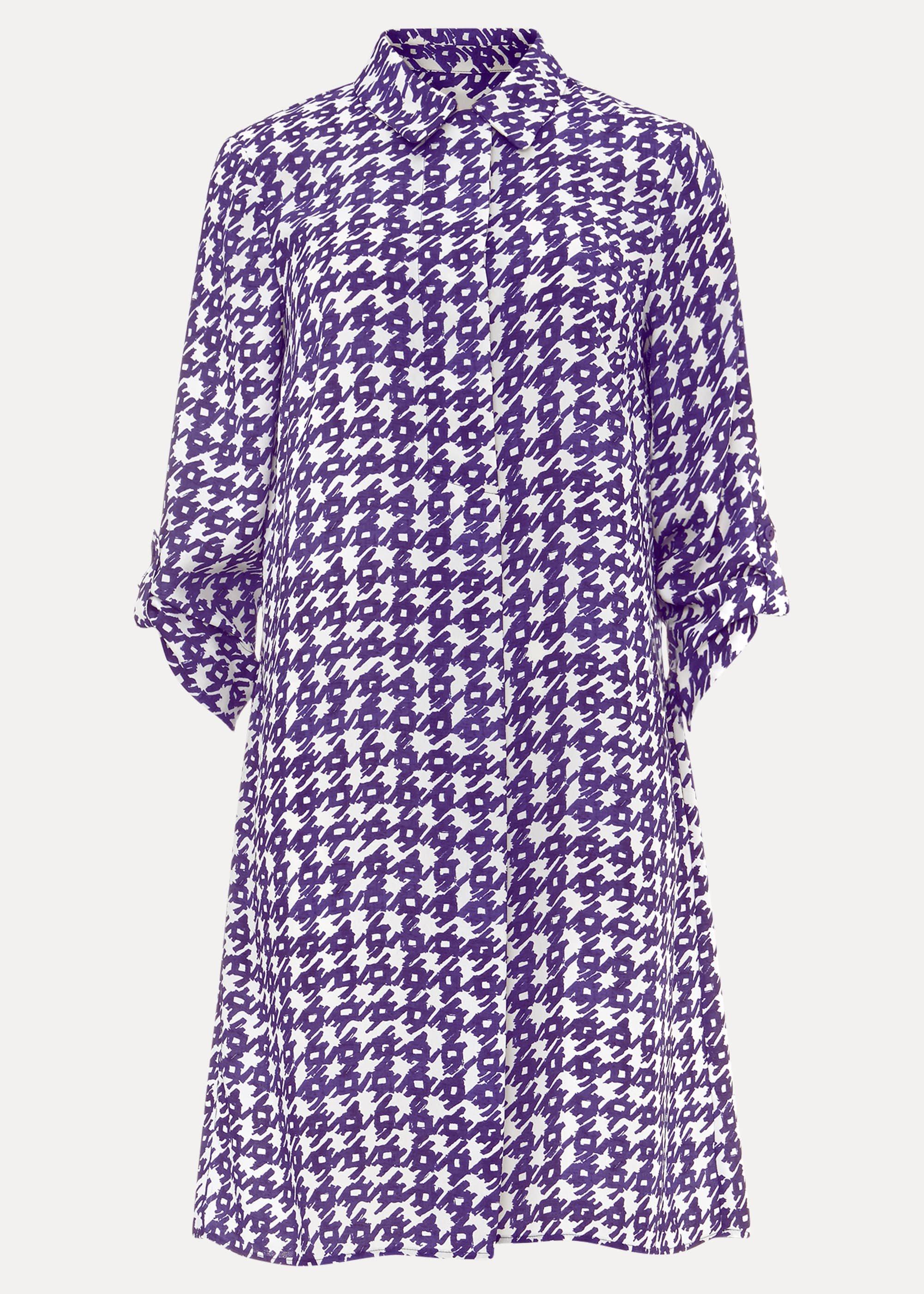 Ikat Shirt Dress