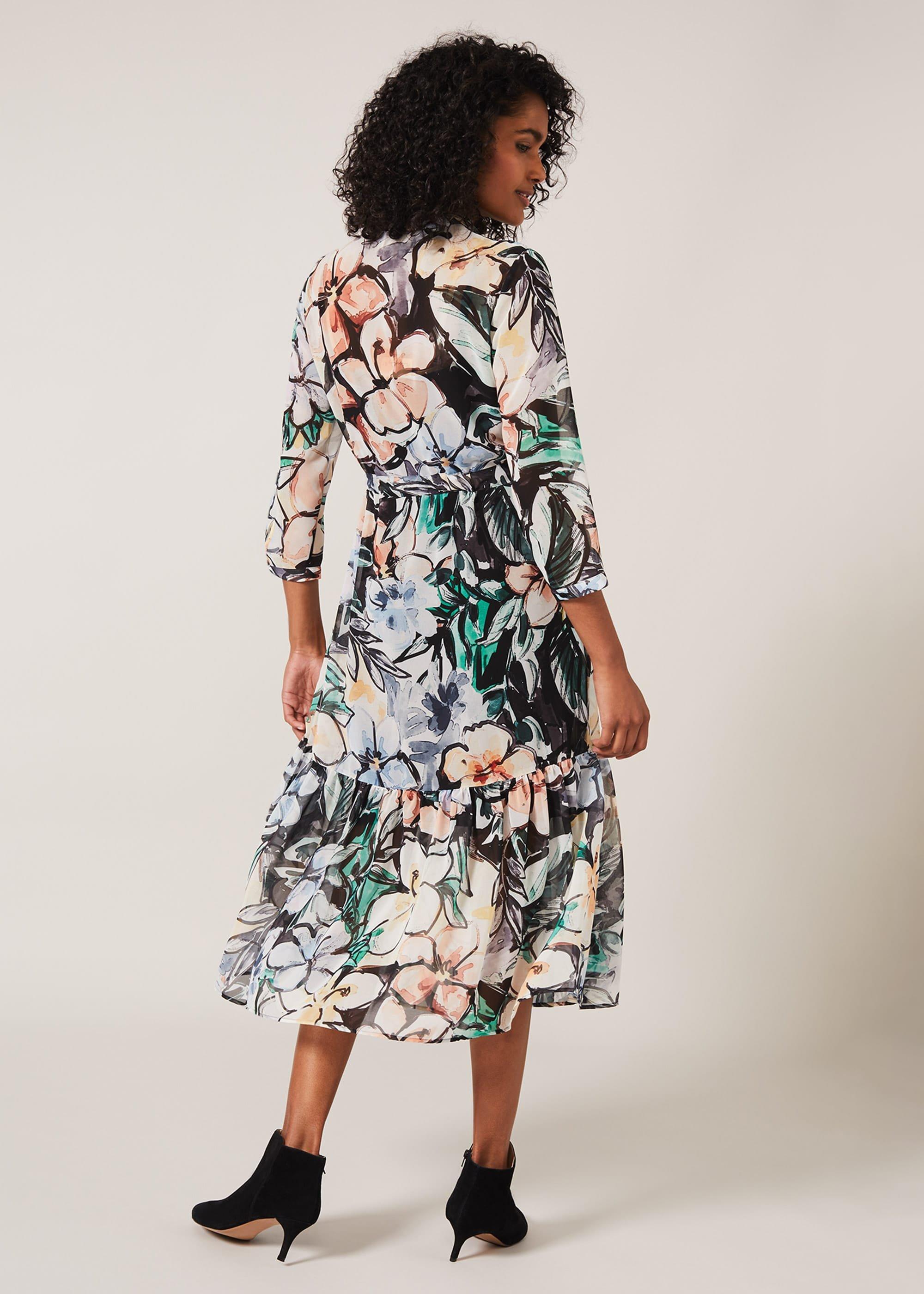 Kerria Floral Shirt Dress