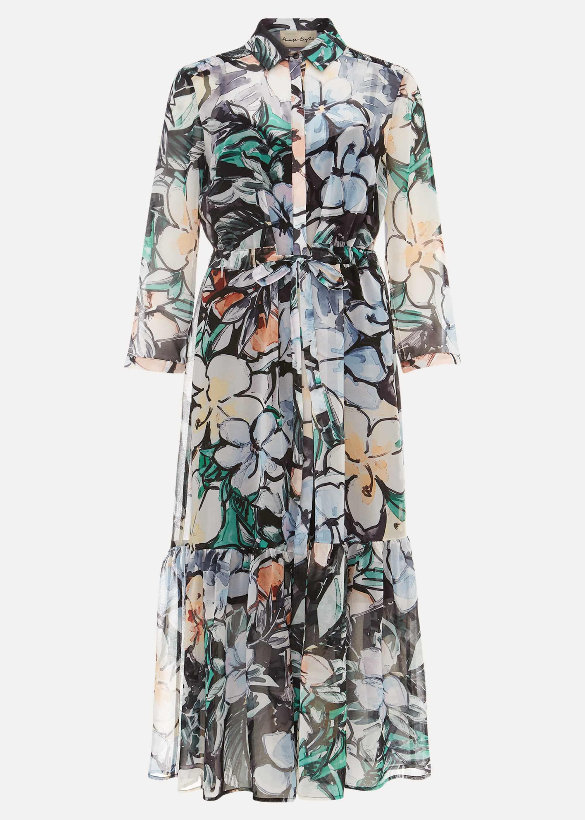 Kerria Floral Shirt Dress
