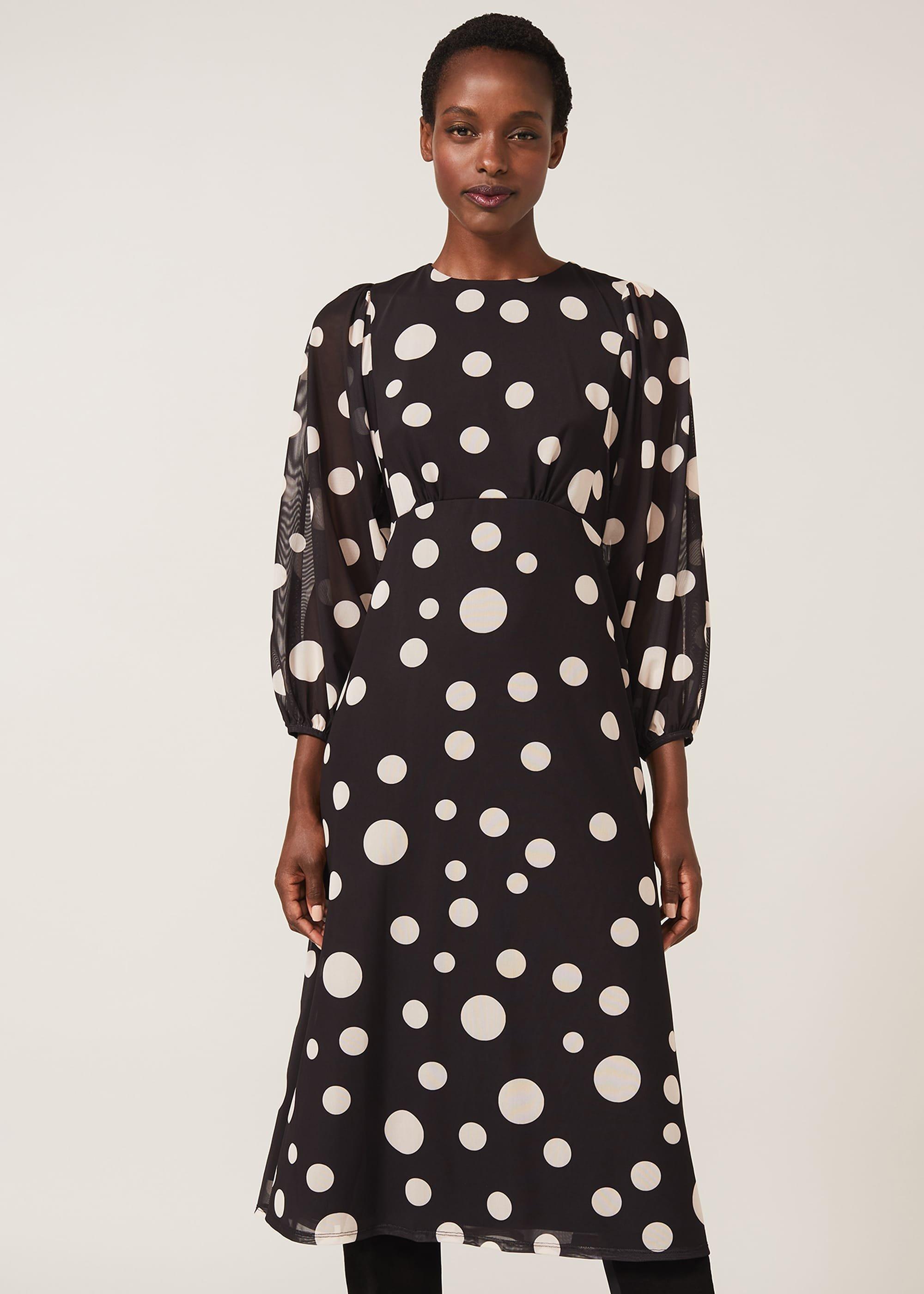 Vita Spot Print Jersey Dress