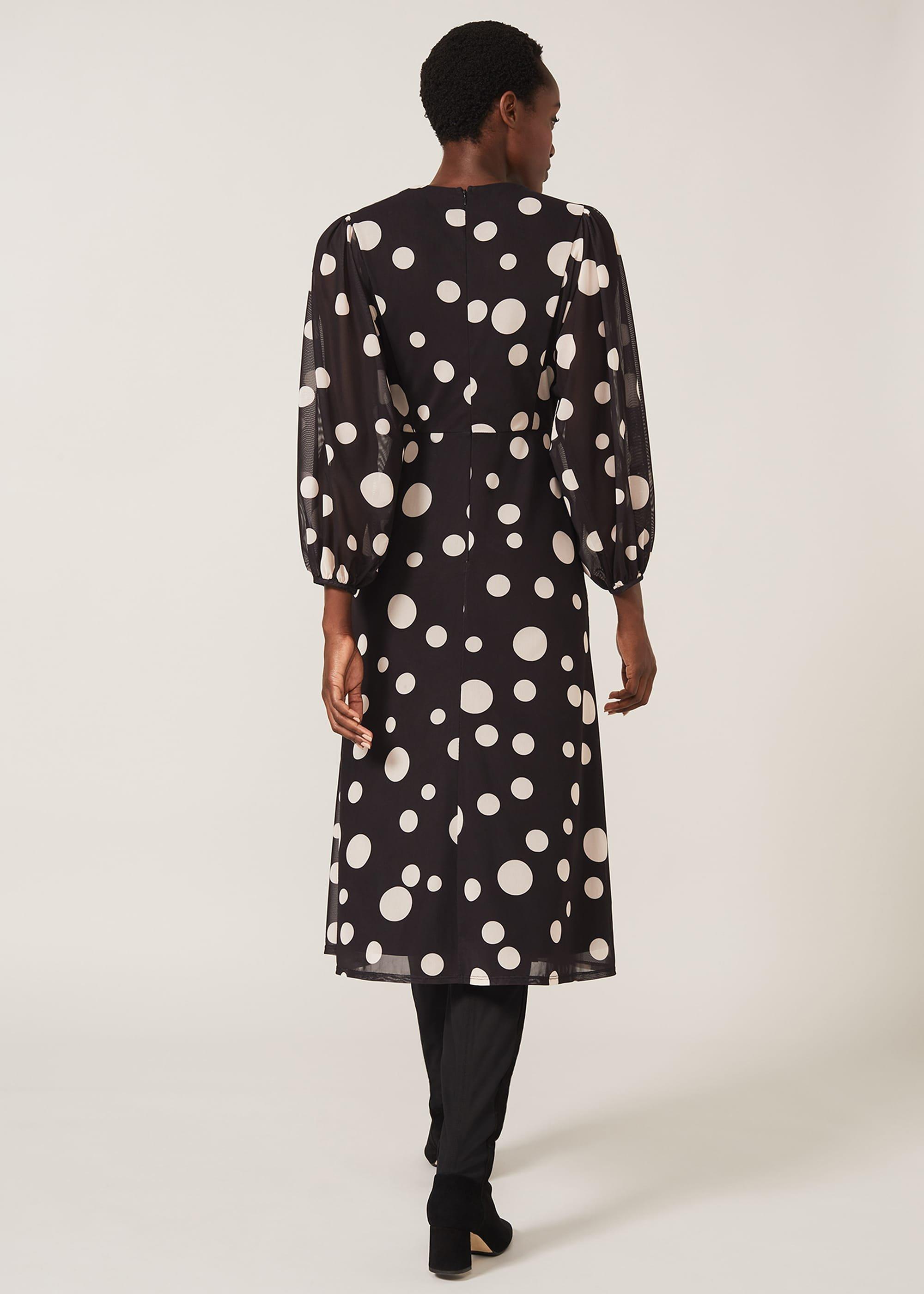 Vita Spot Print Jersey Dress