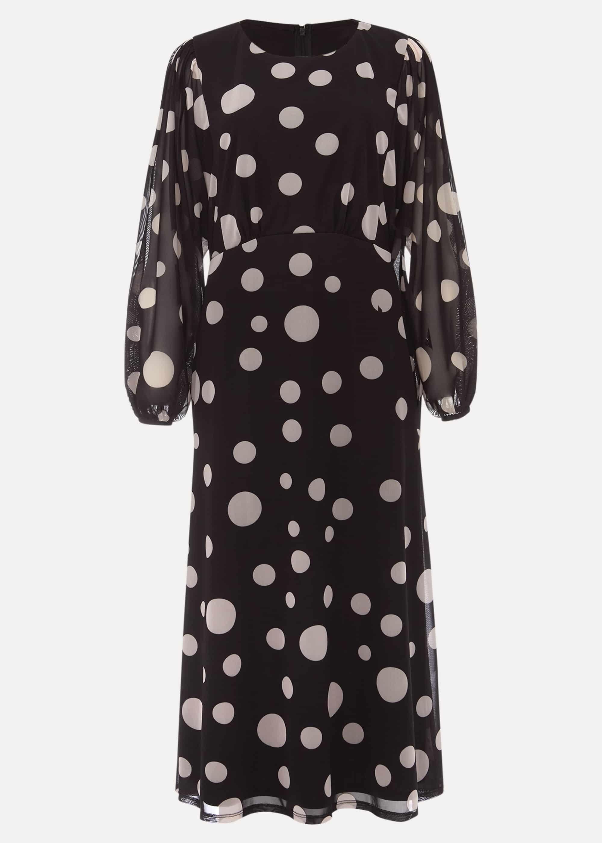 Vita Spot Print Jersey Dress