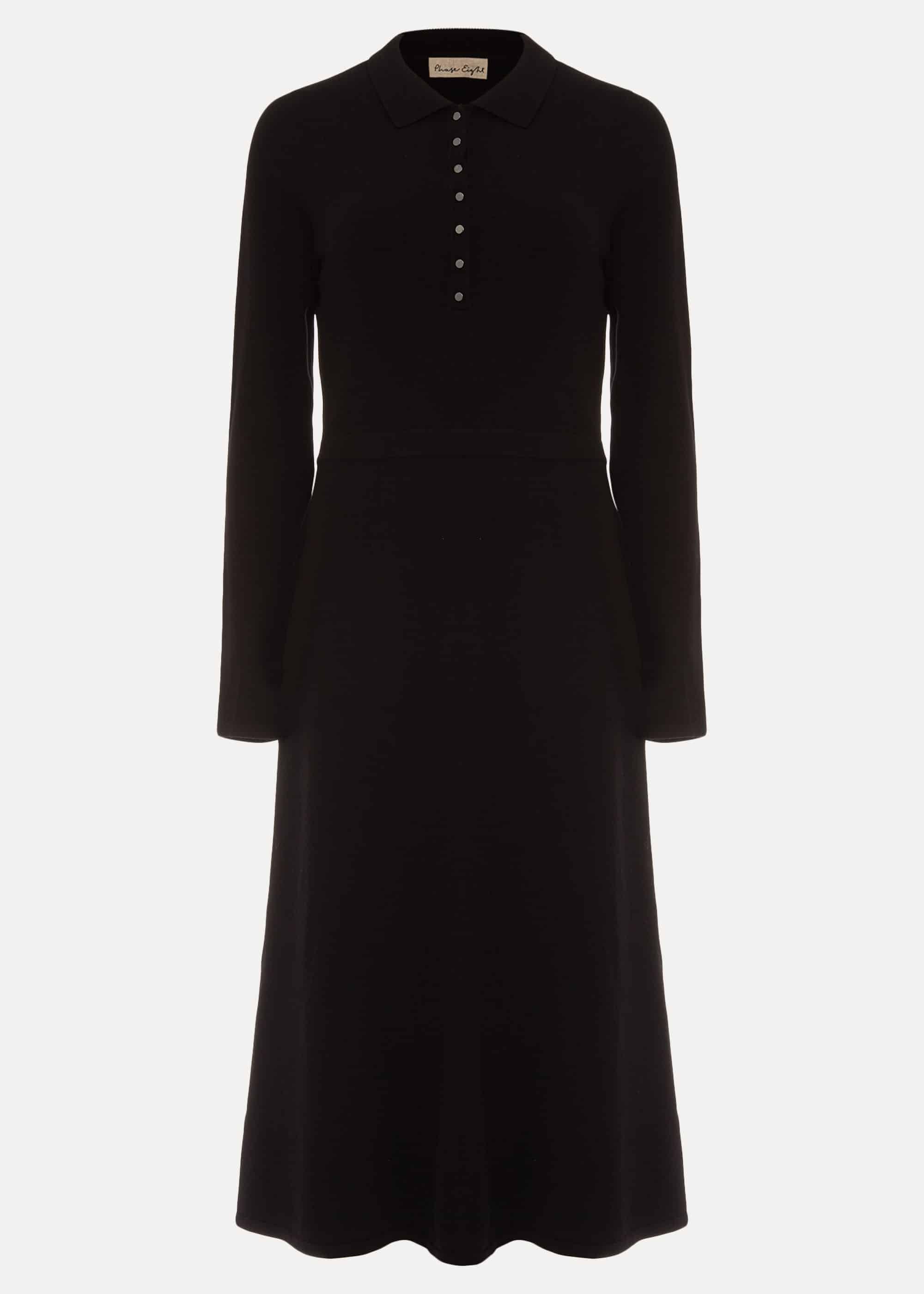 Paulan Fit And Flare Knitted Dress
