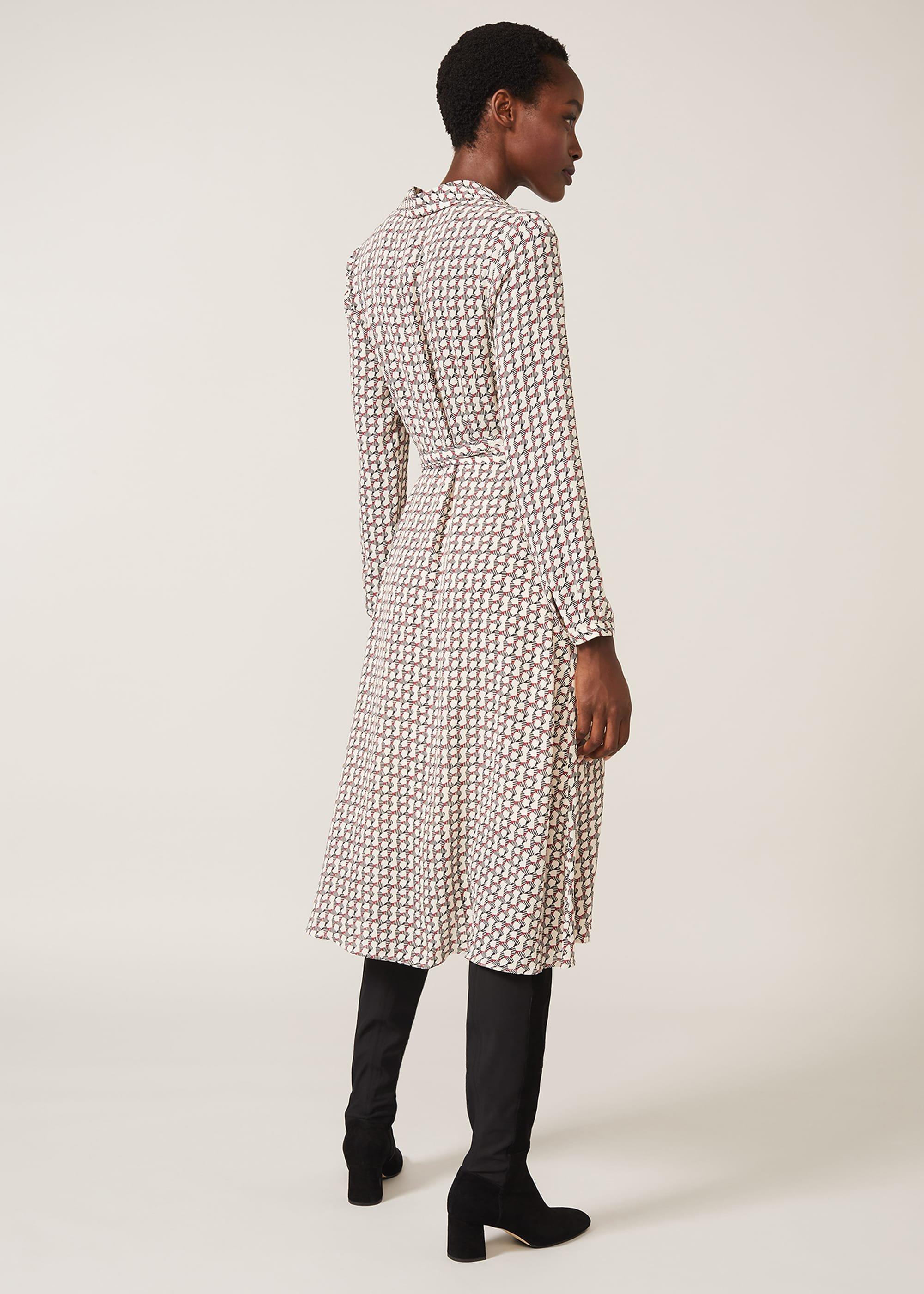 Nellie Geometric Print Dress
