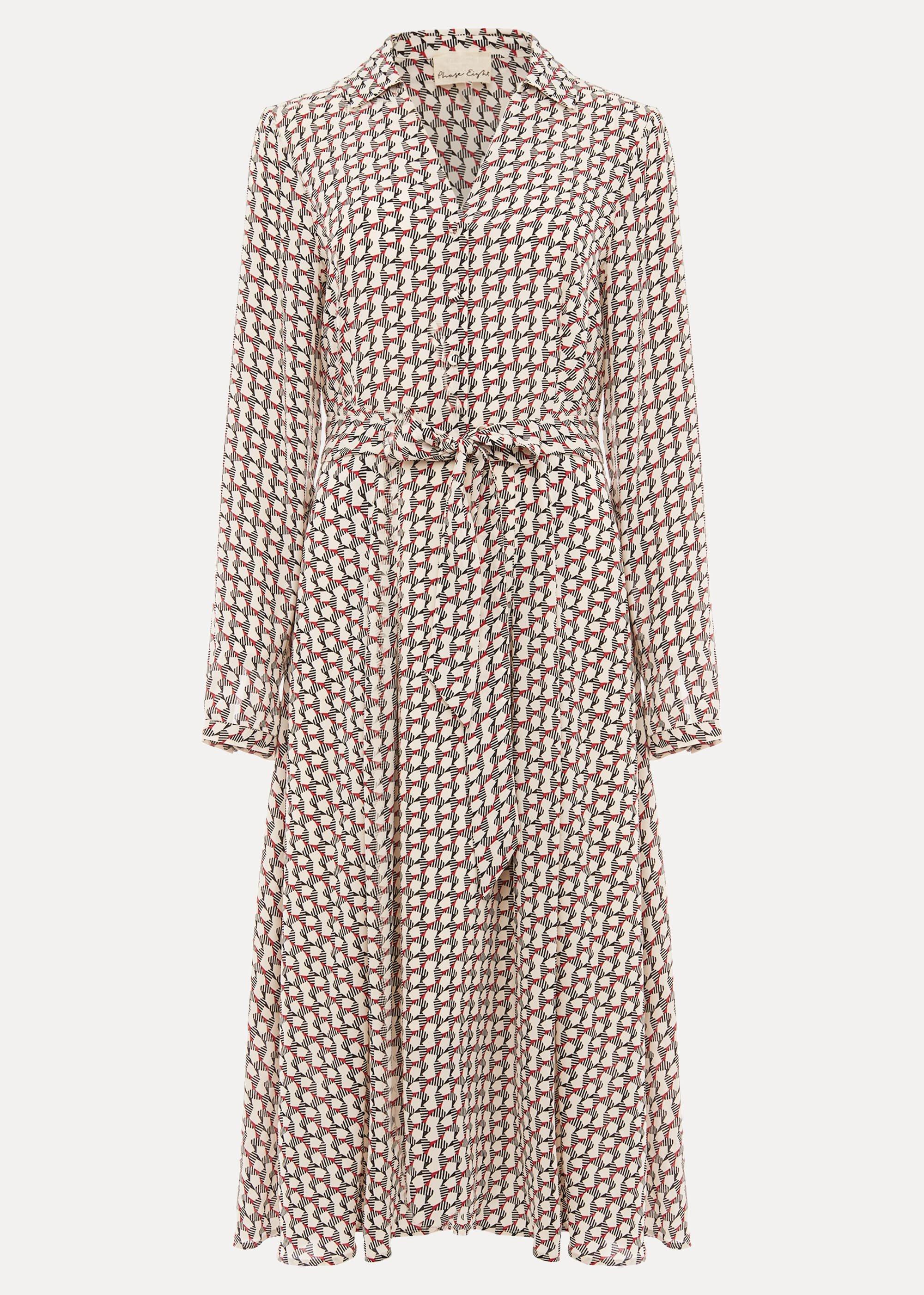 Nellie Geometric Print Dress