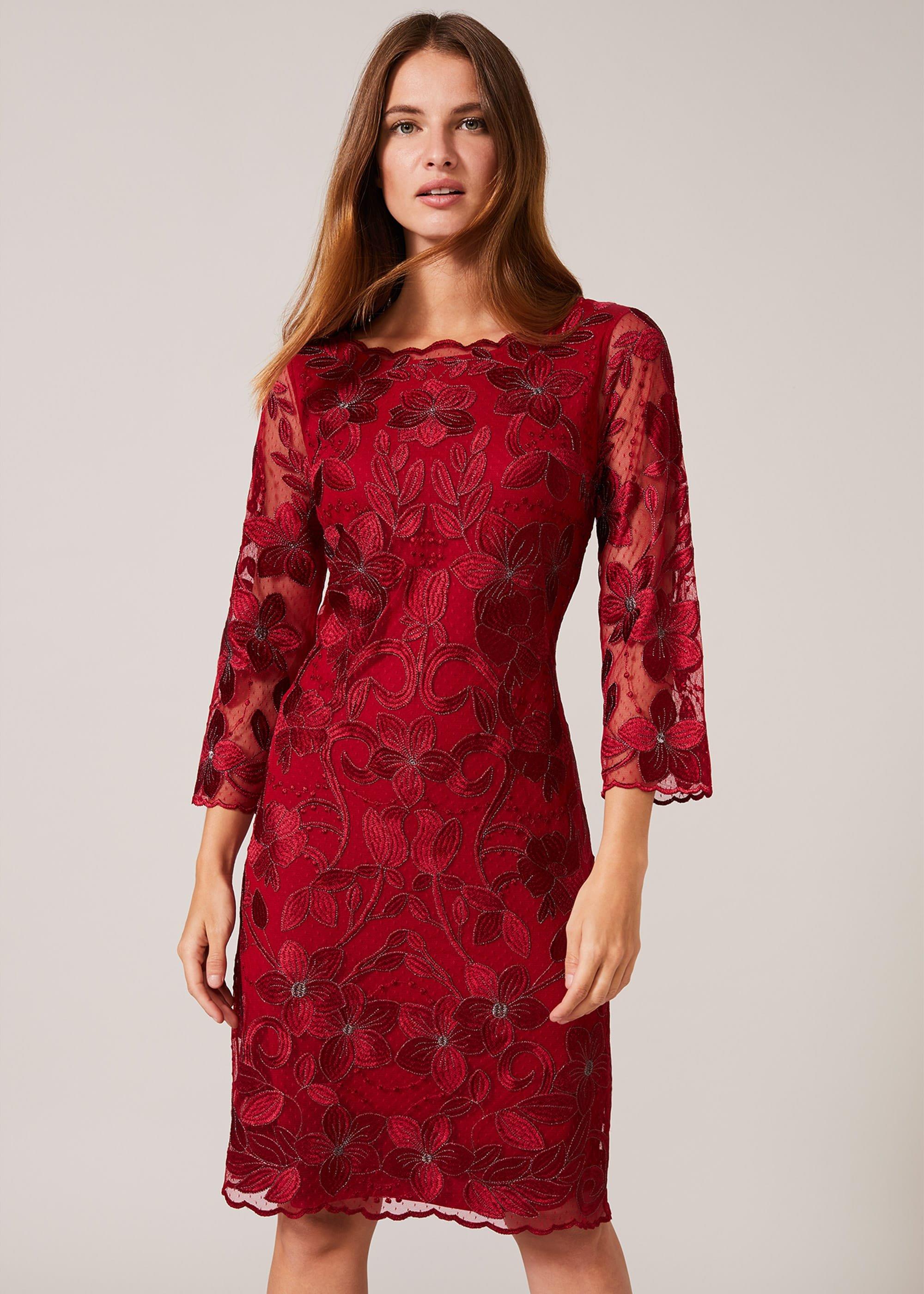 Nessa Embroidered Dress