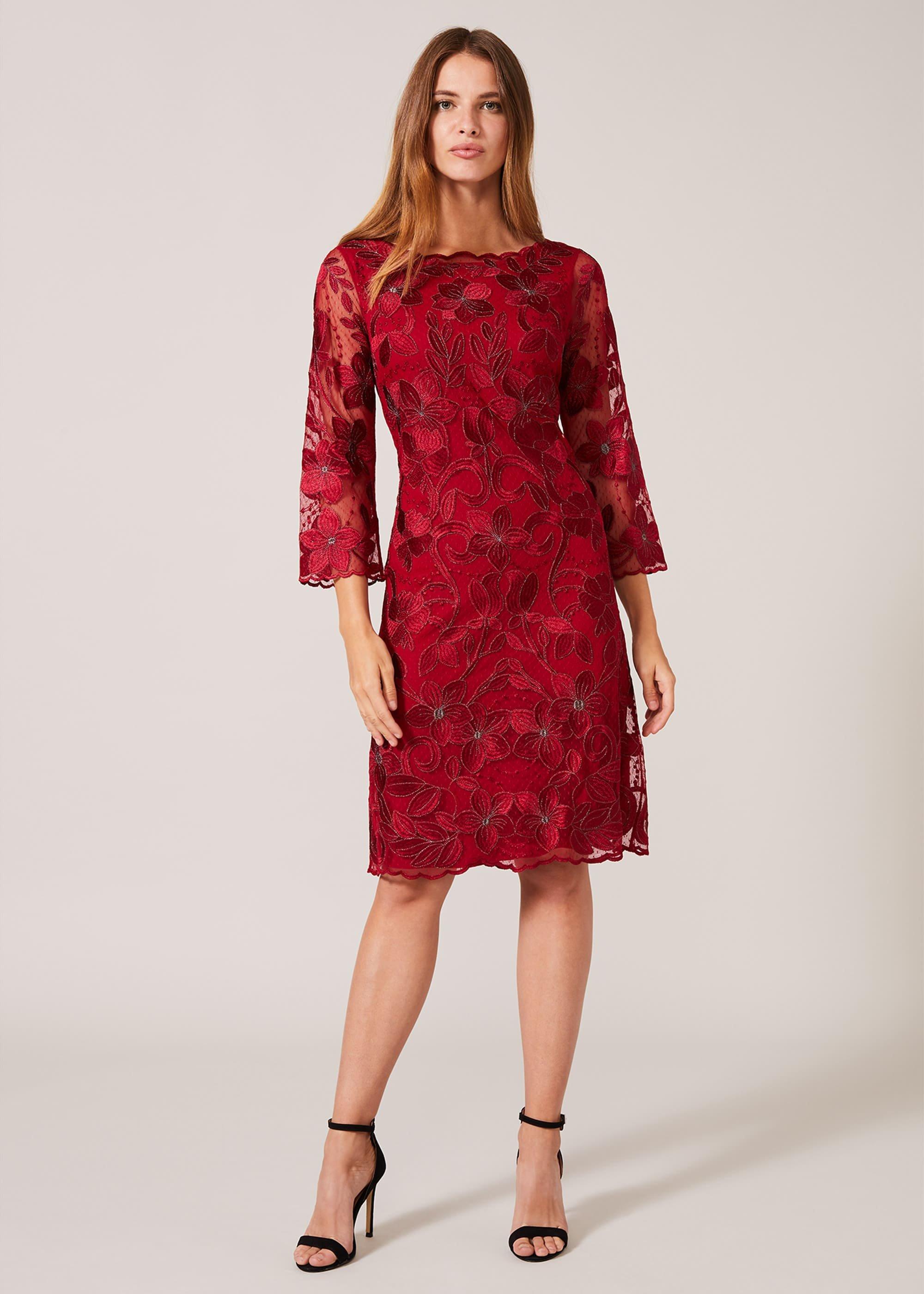 Nessa Embroidered Dress