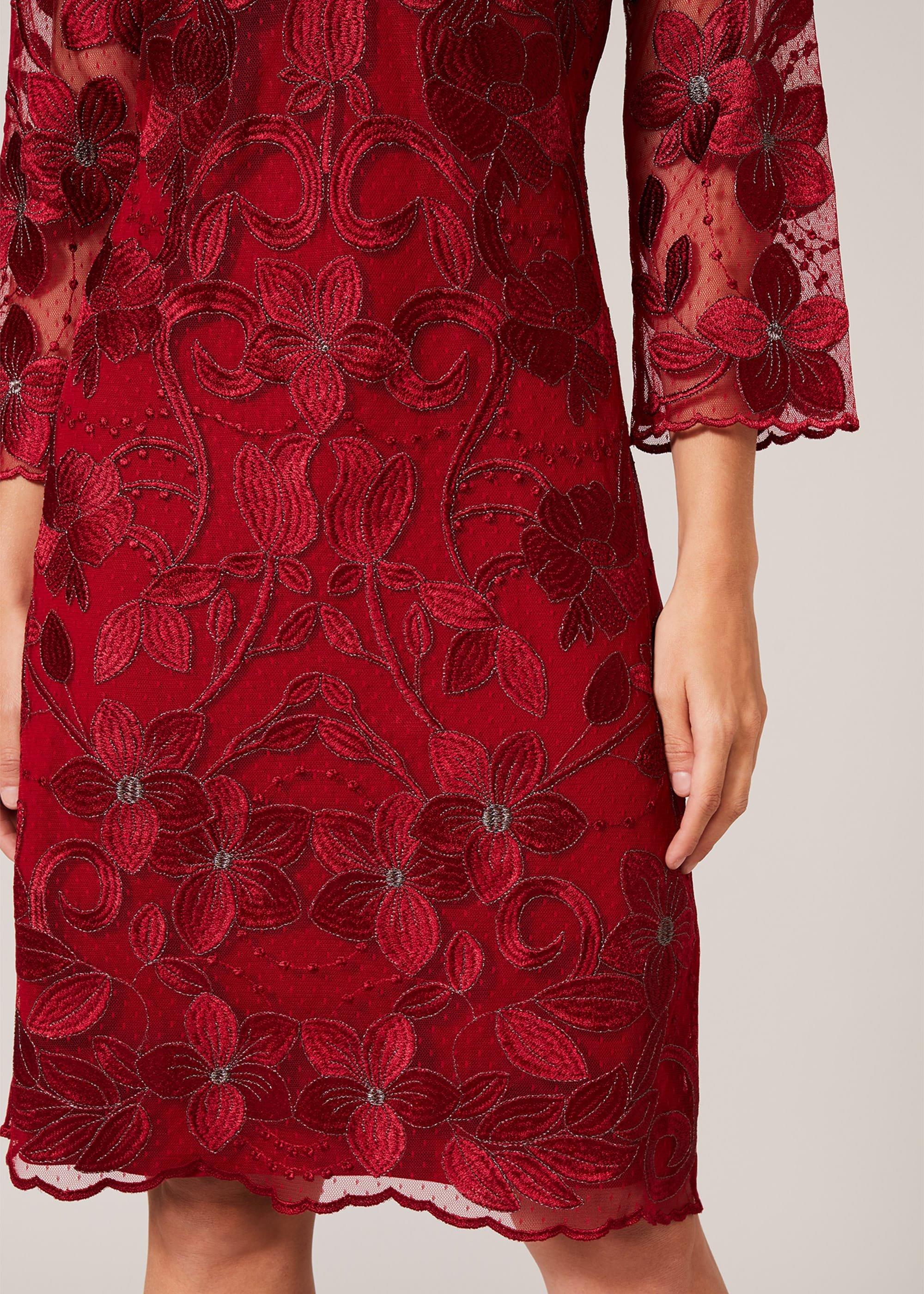 Nessa Embroidered Dress