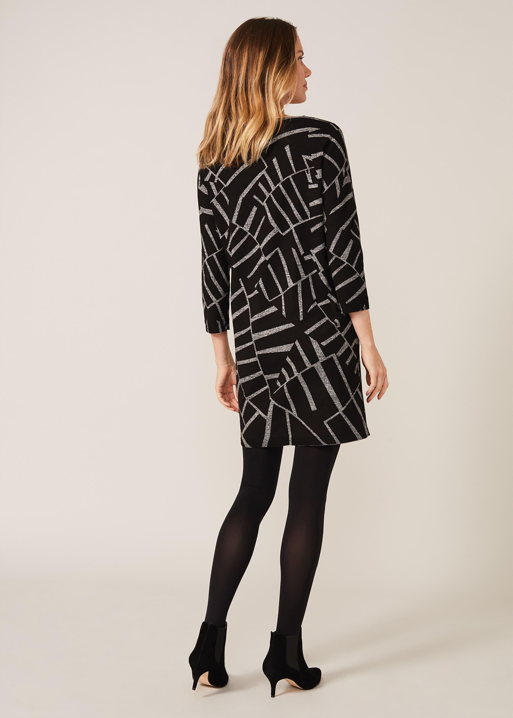 Marthe Abstract Print Knit Dress