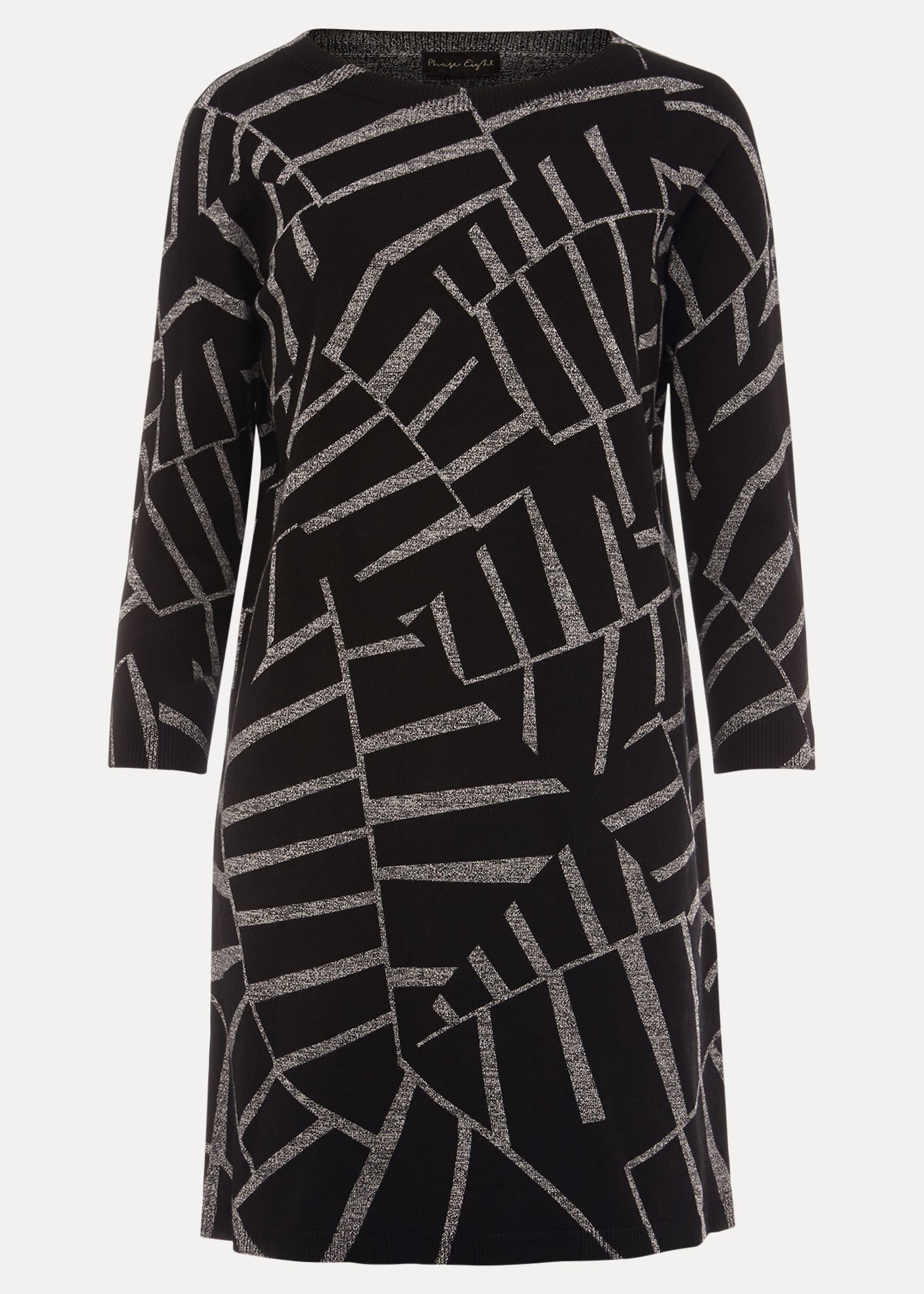 Marthe Abstract Print Knit Dress