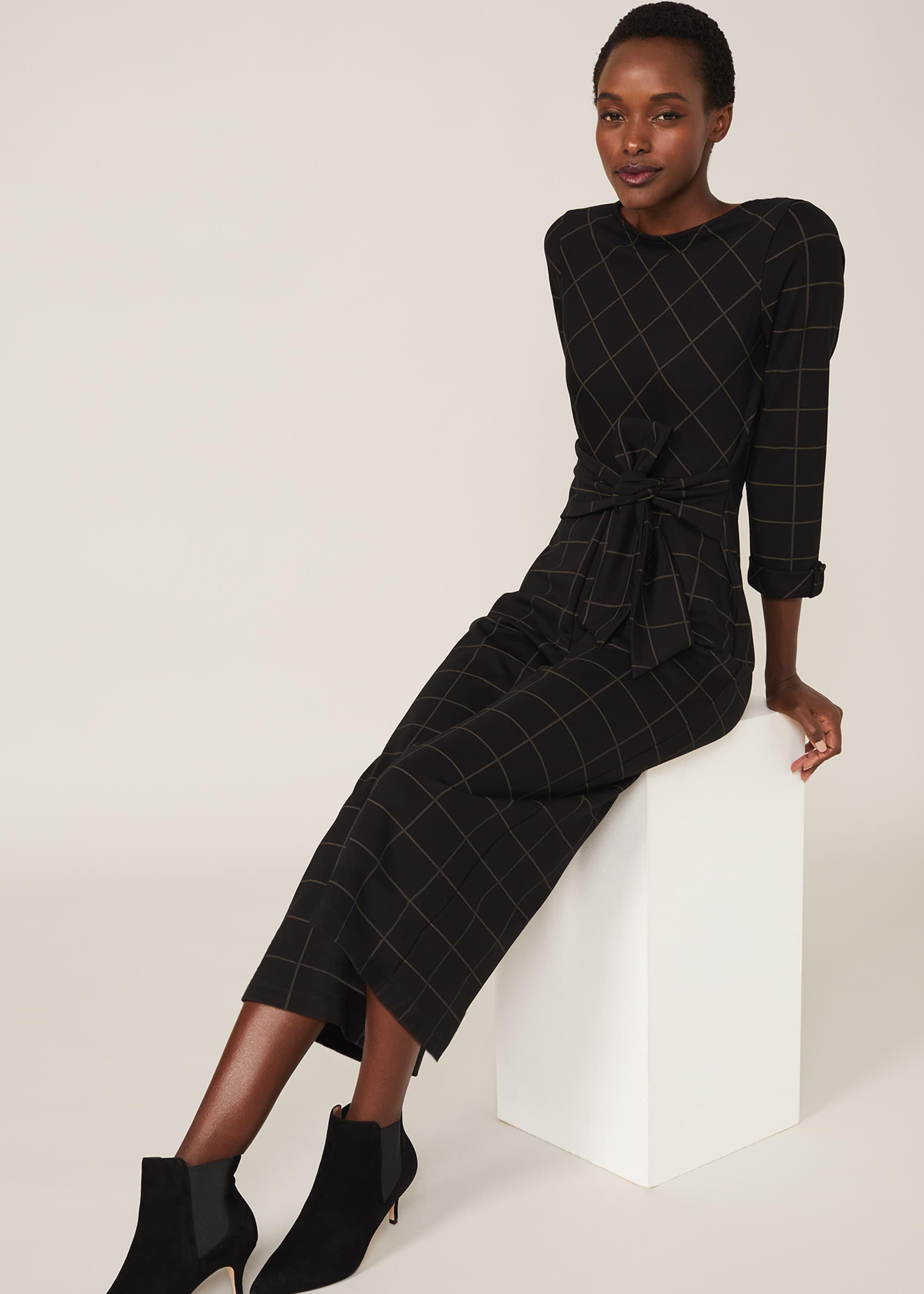 Alesha Check Jumpsuit
