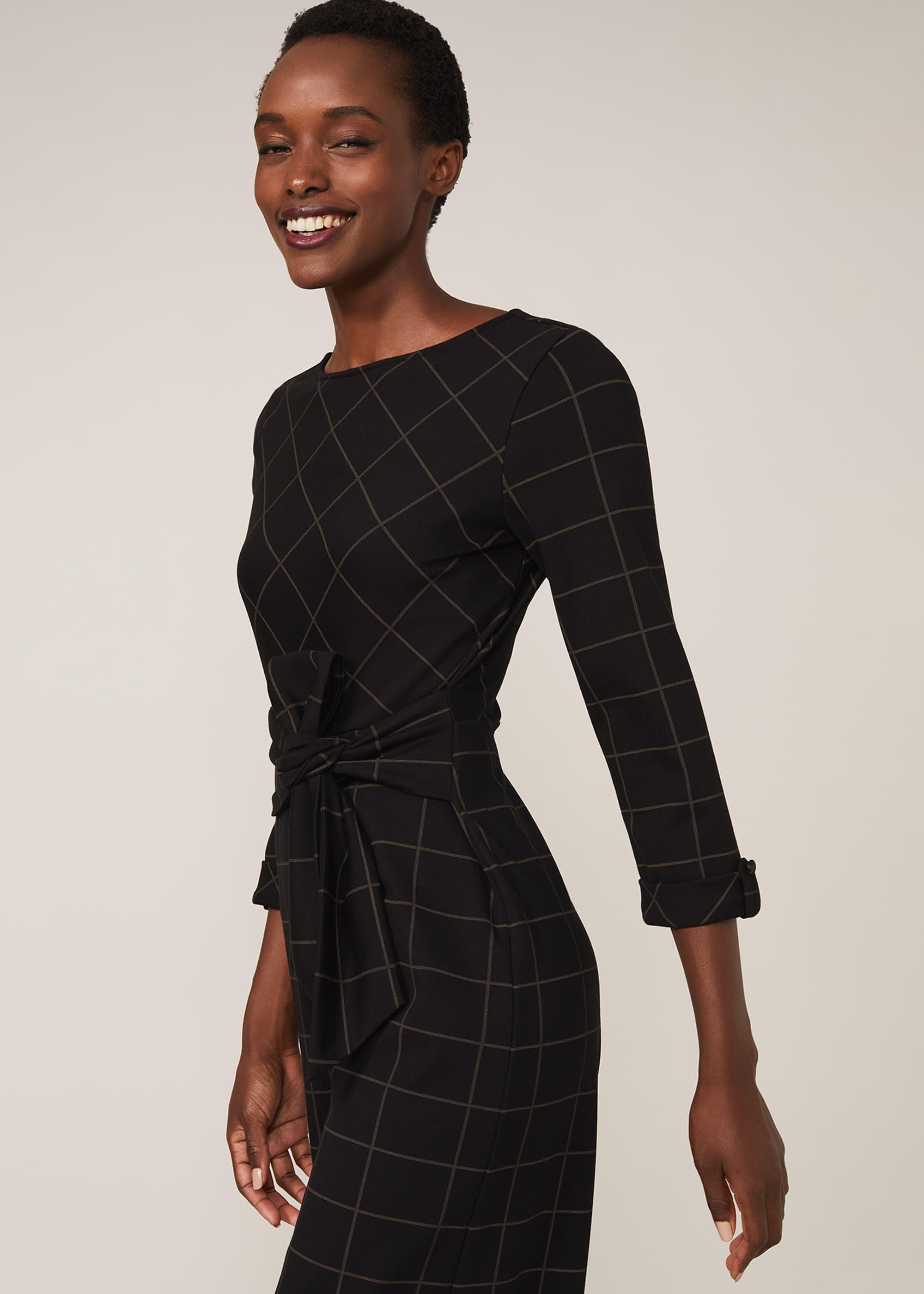 Alesha Check Jumpsuit