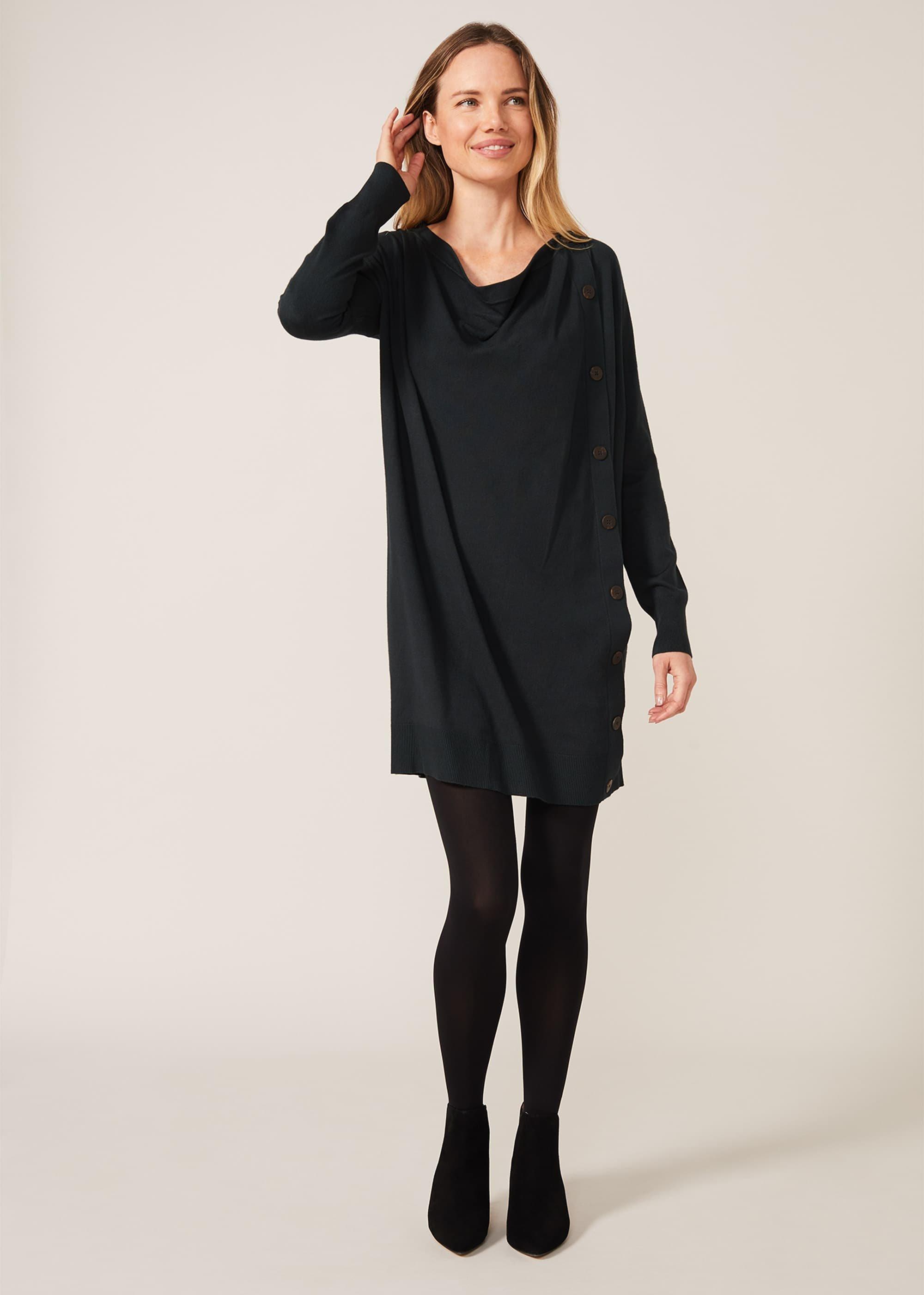 Bailie Button Knit Dress