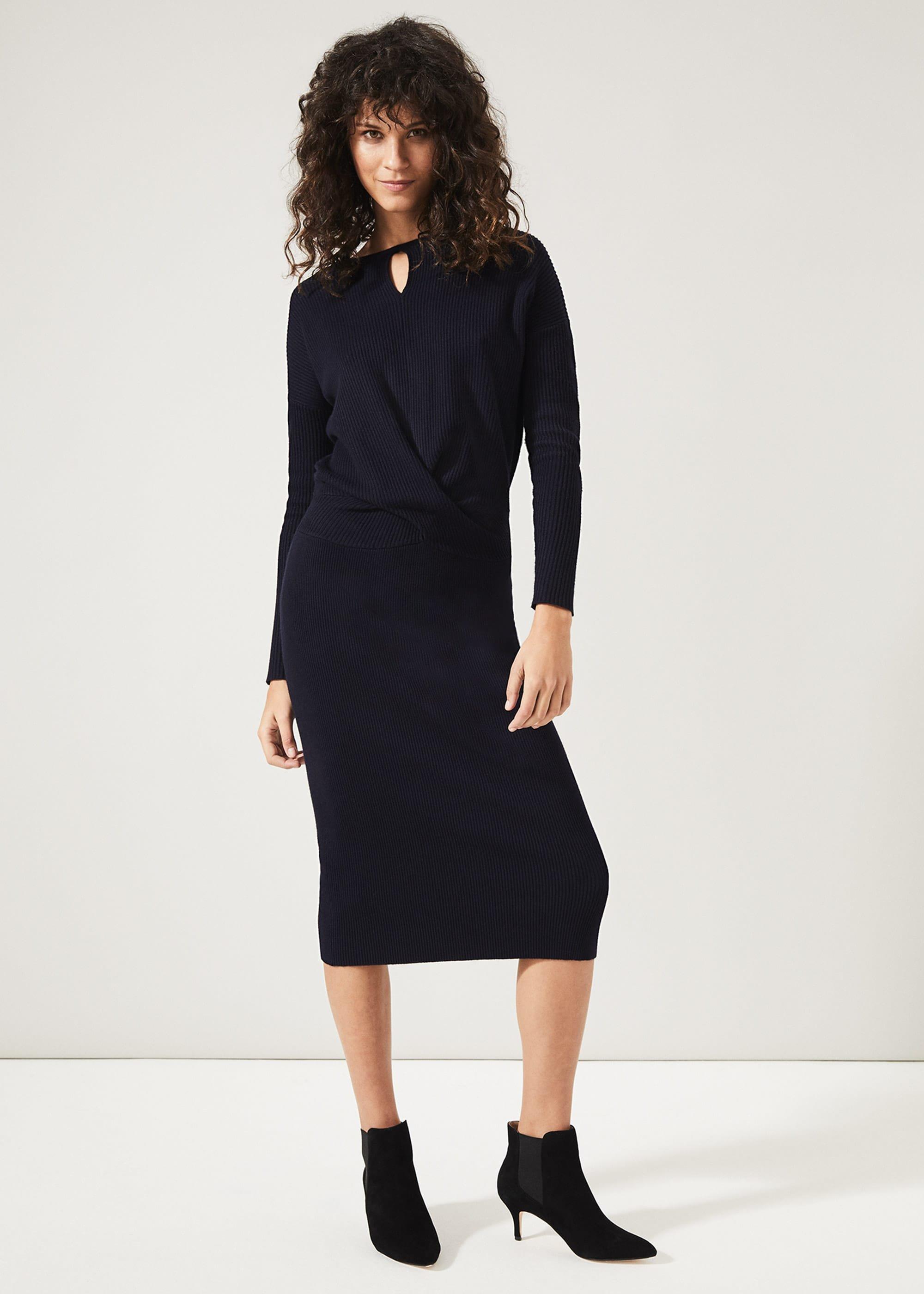 Annis Twist Knit Dress