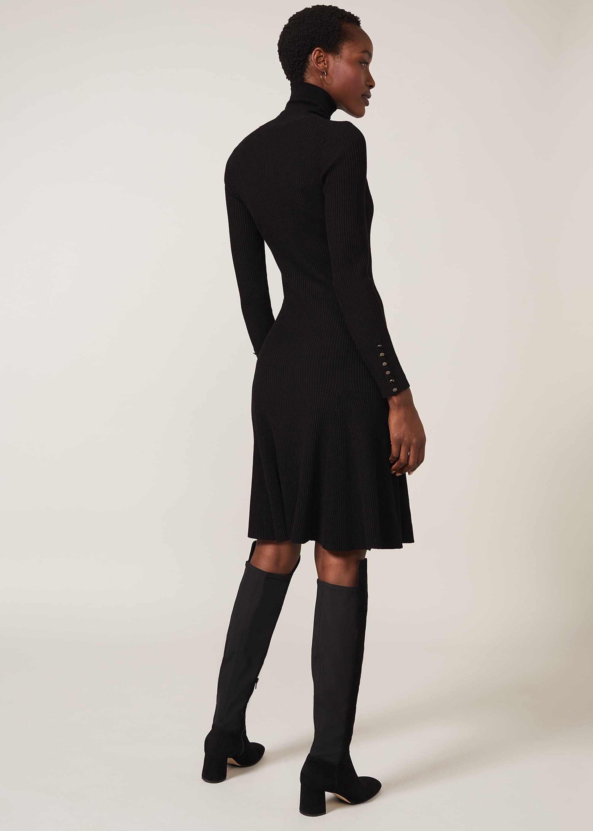Kai Knitted Roll Neck Dress