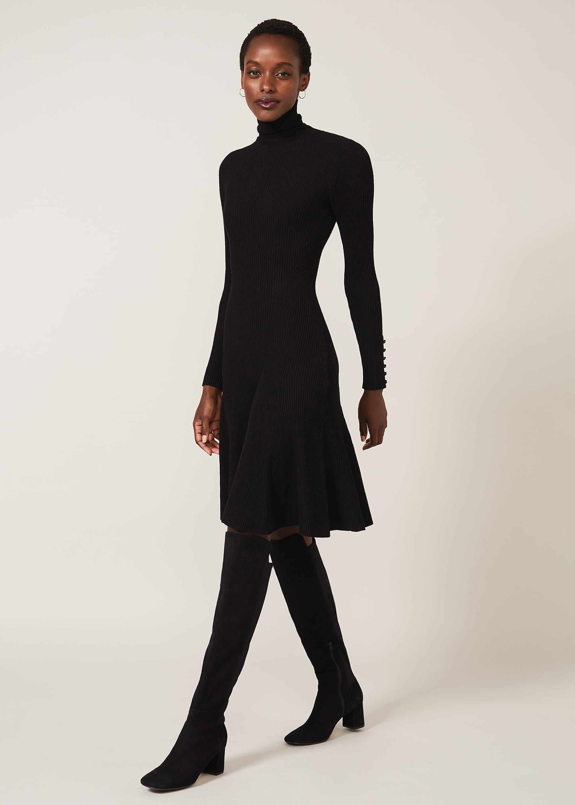 Kai Knitted Roll Neck Dress