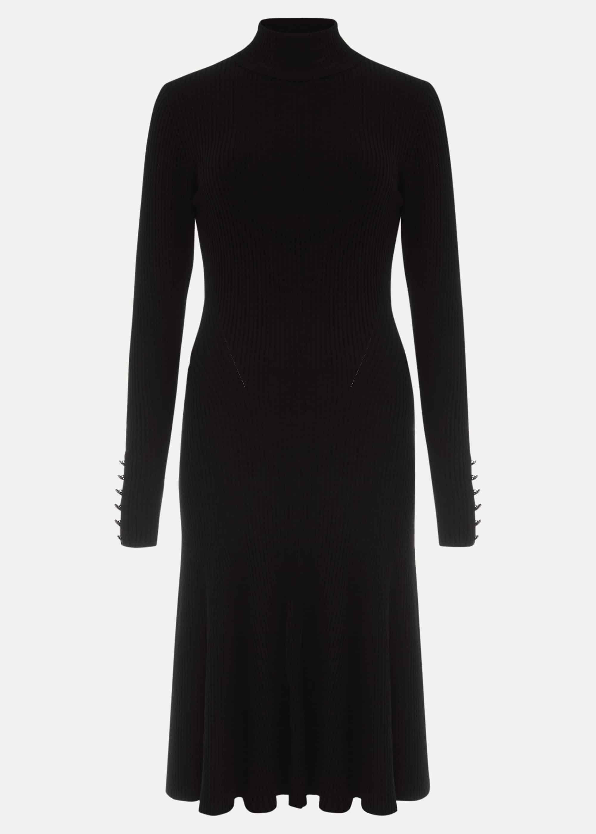 Kai Knitted Roll Neck Dress