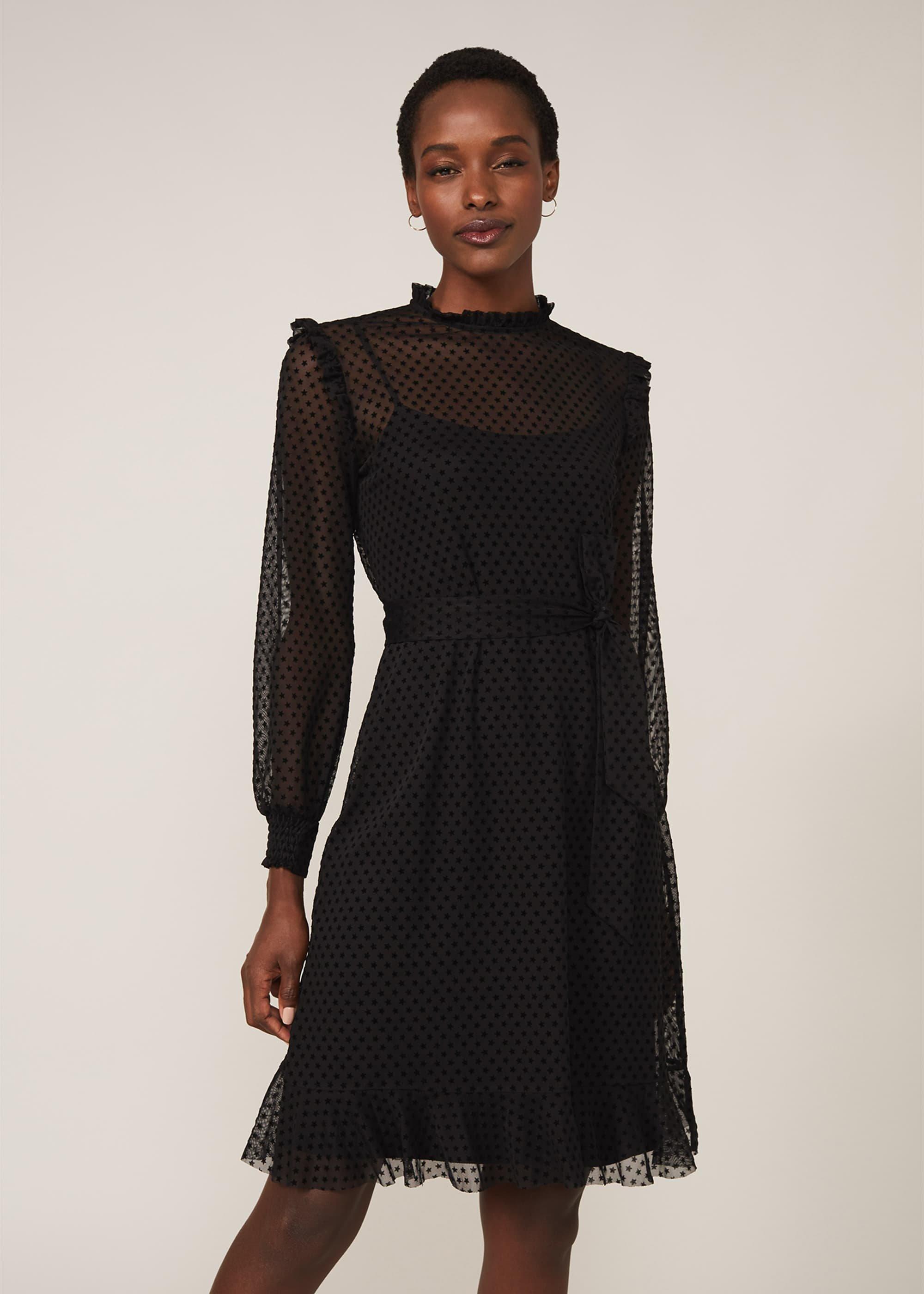 Star Flock Dress