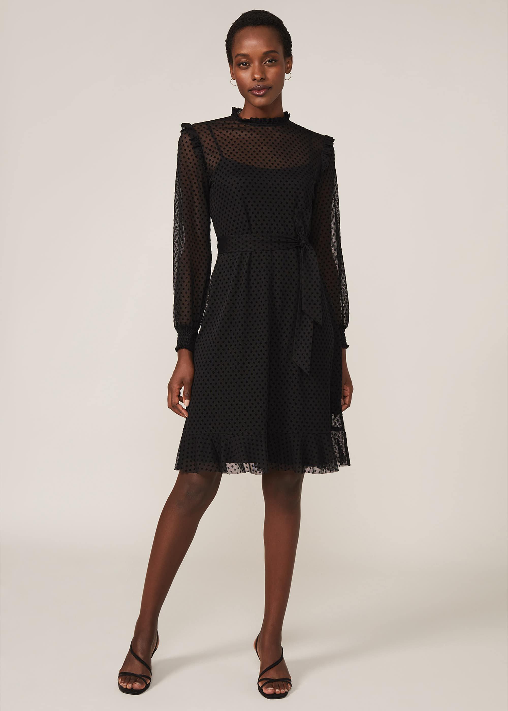 Star Flock Dress