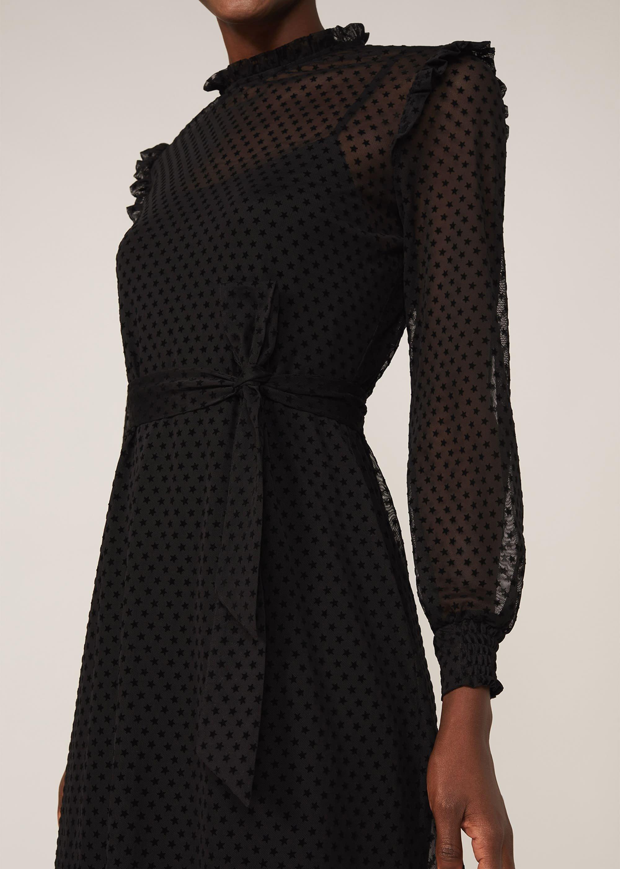 Star Flock Dress