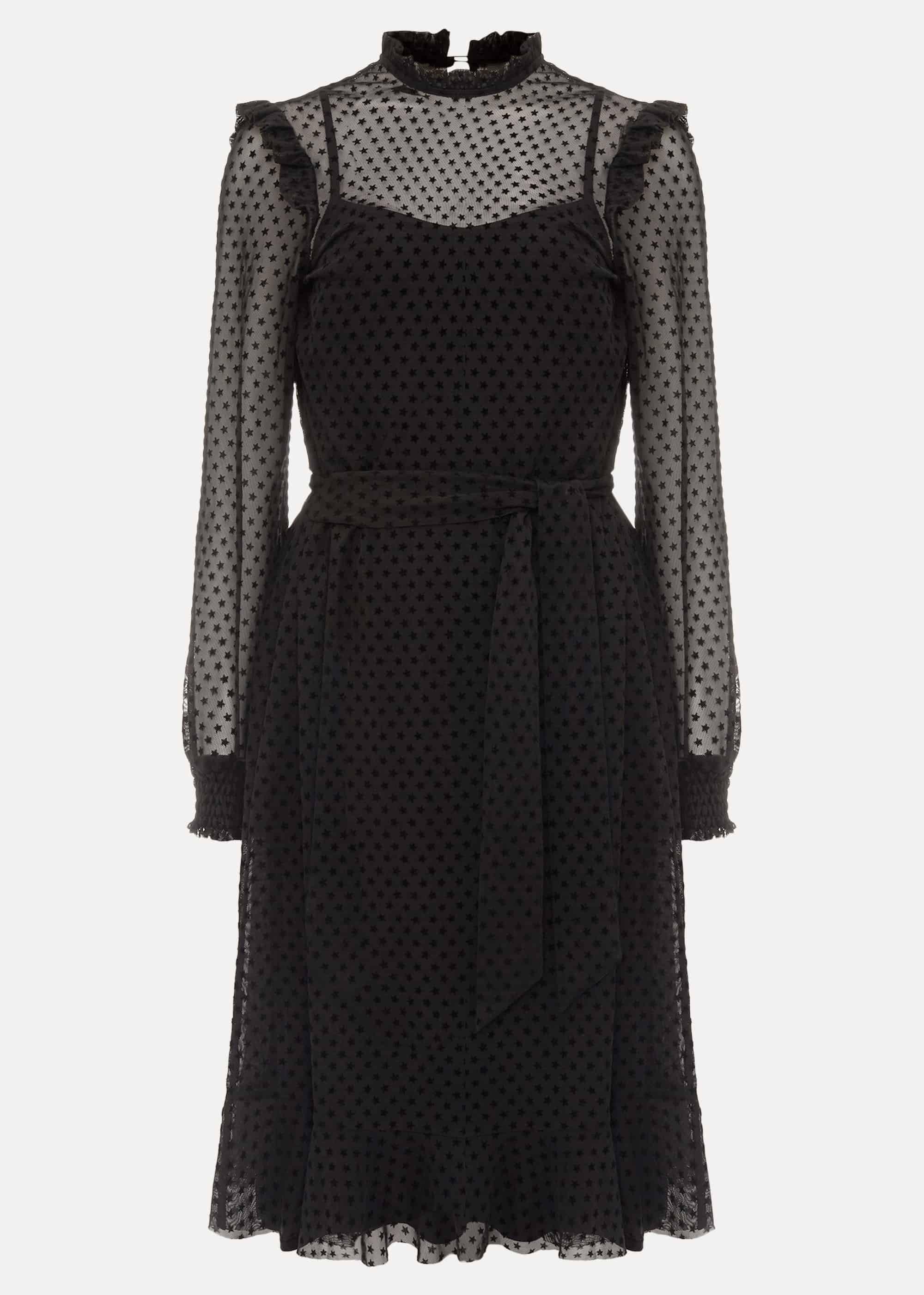 Star Flock Dress