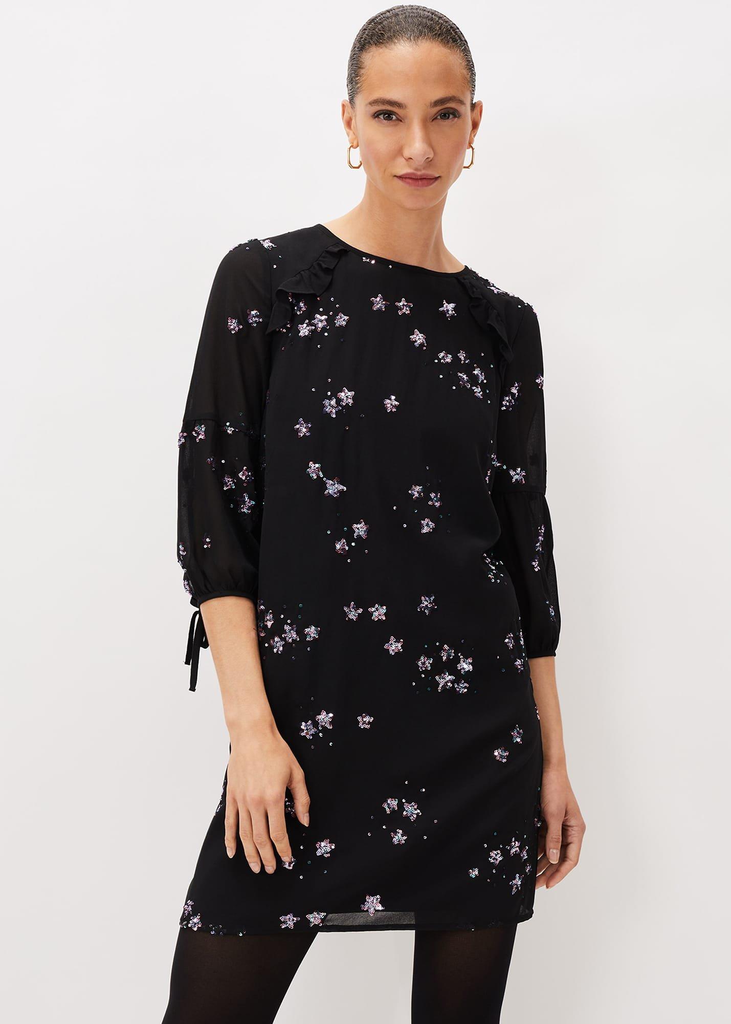 Evie Rose Star Sequin Dress