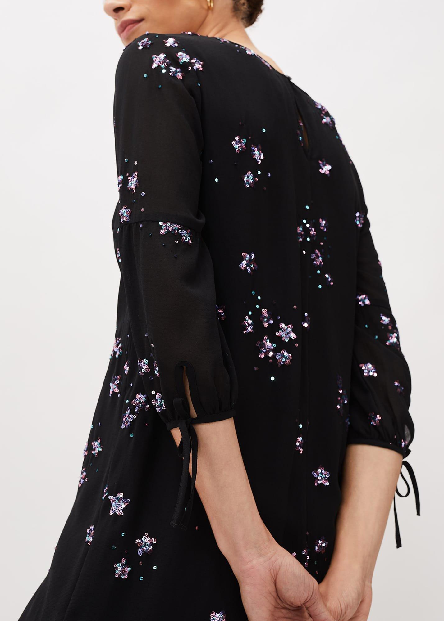 Evie Rose Star Sequin Dress