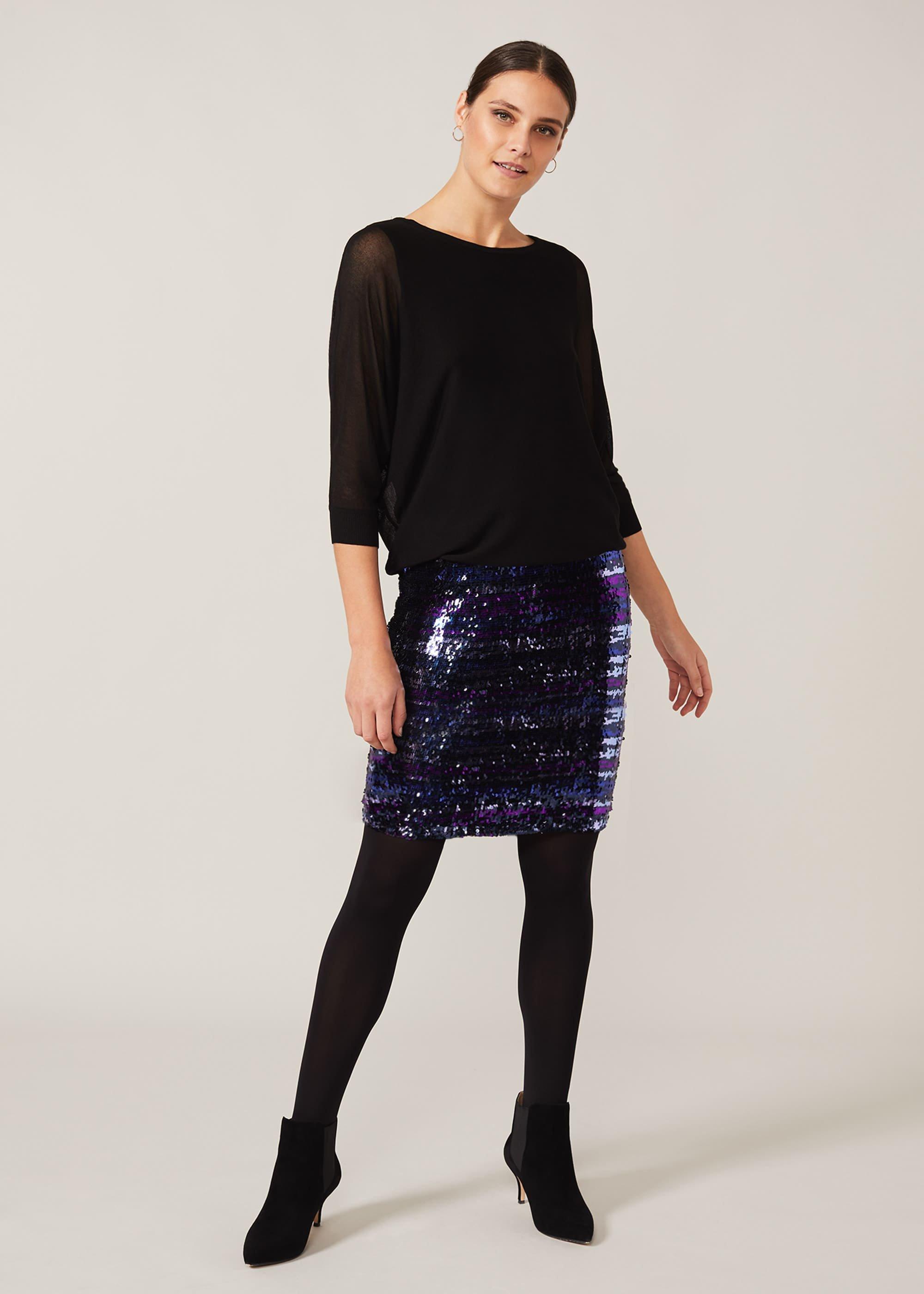 Geonna Sequin Knitted Dress