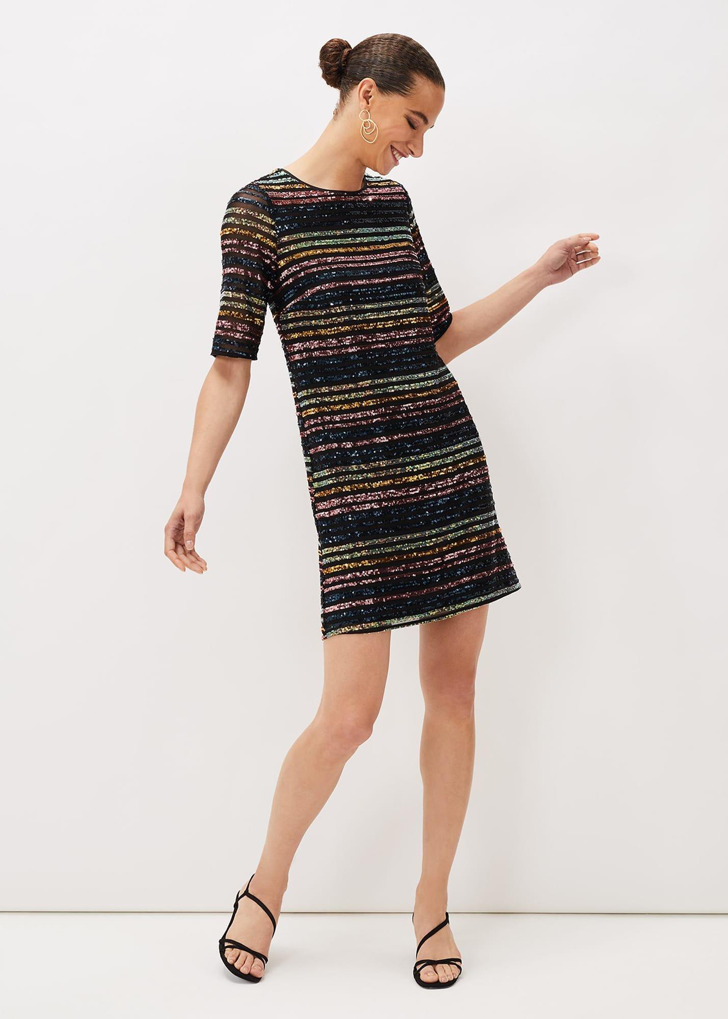 Amara Sequin Tunic Dress