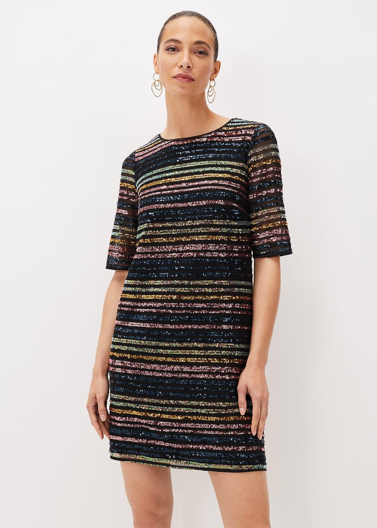 Amara Sequin Tunic Dress