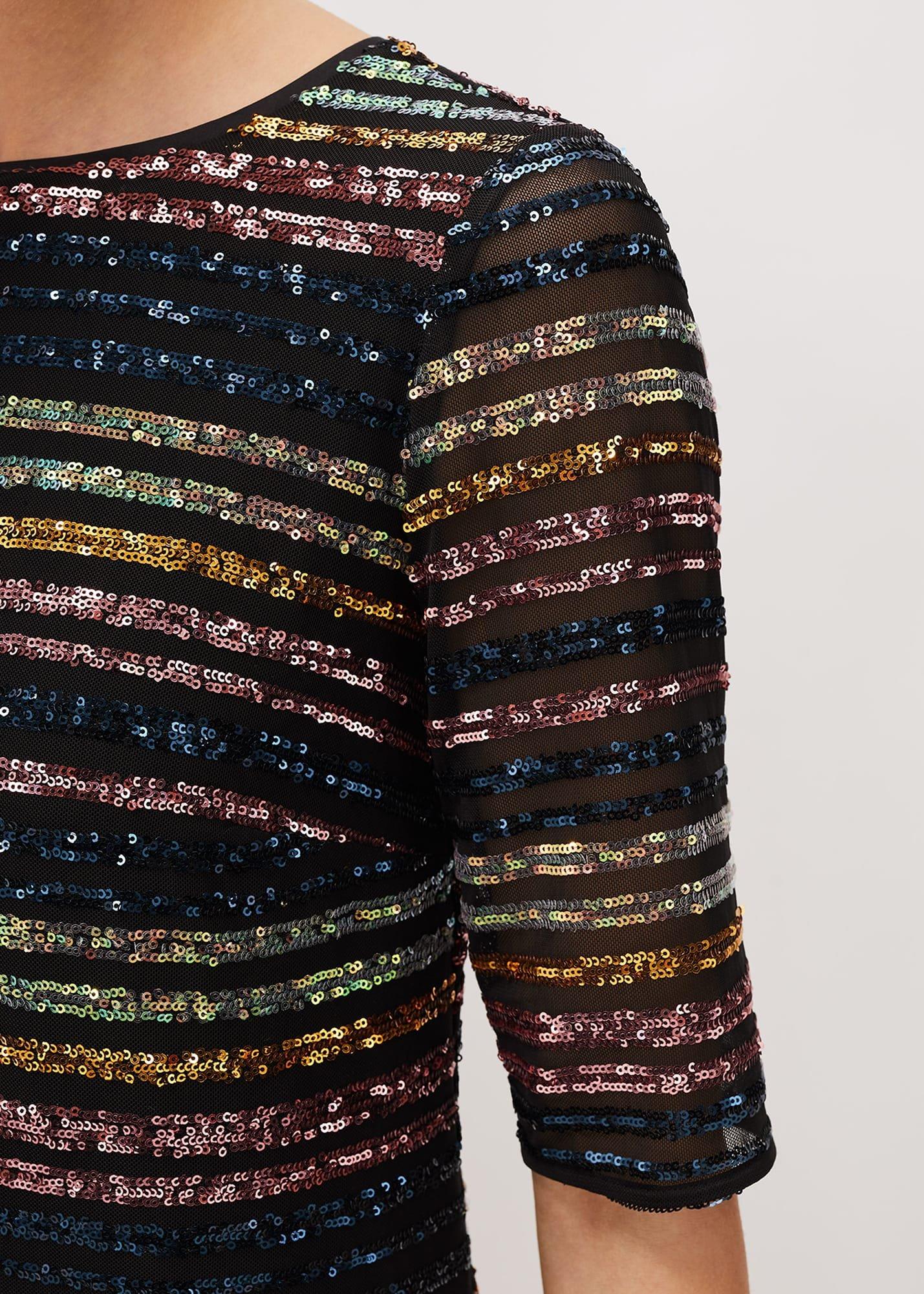 Amara Sequin Tunic Dress