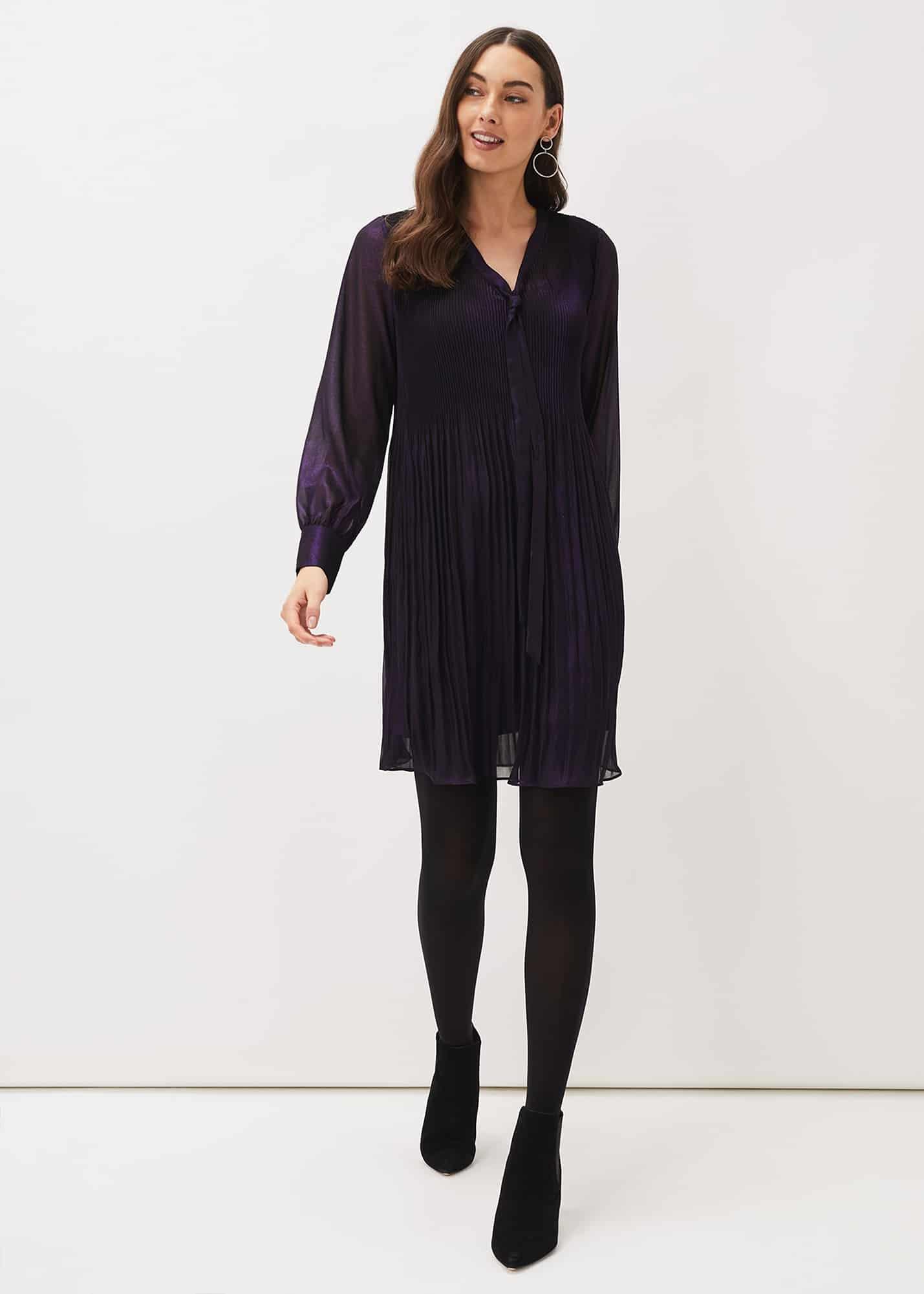 Lyra Metallic Dress