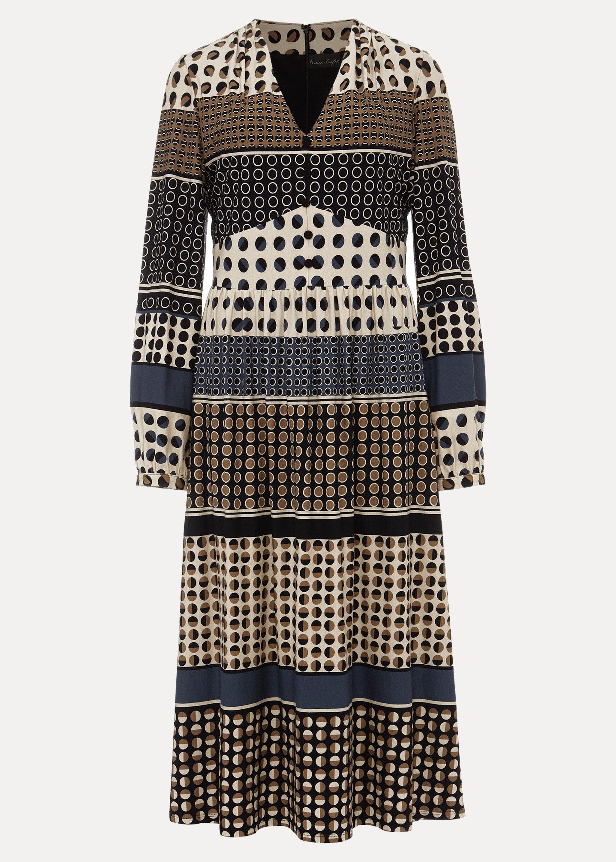 Jacinta Spot Print Dress