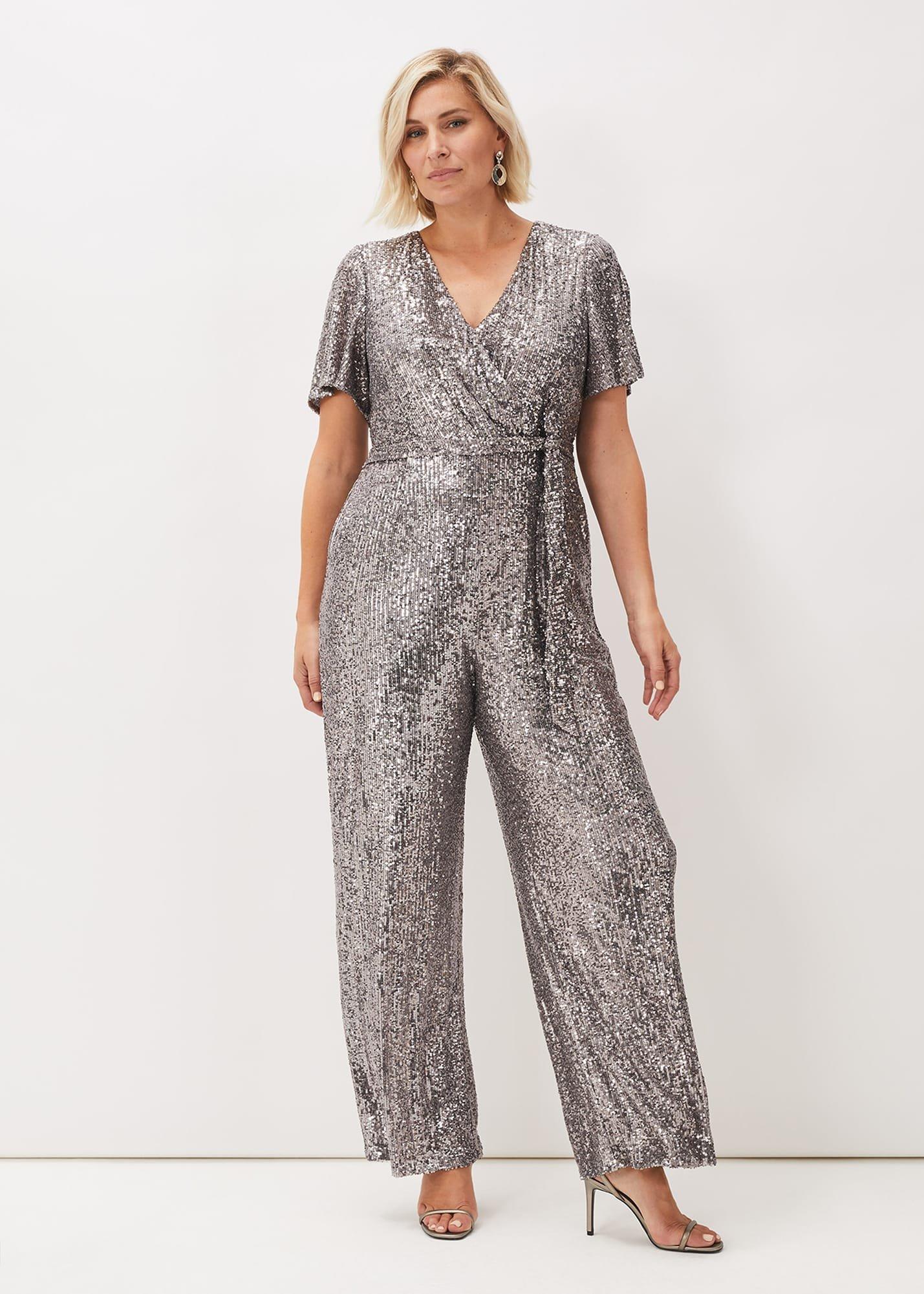 Allesandra Sequin Jumpsuit