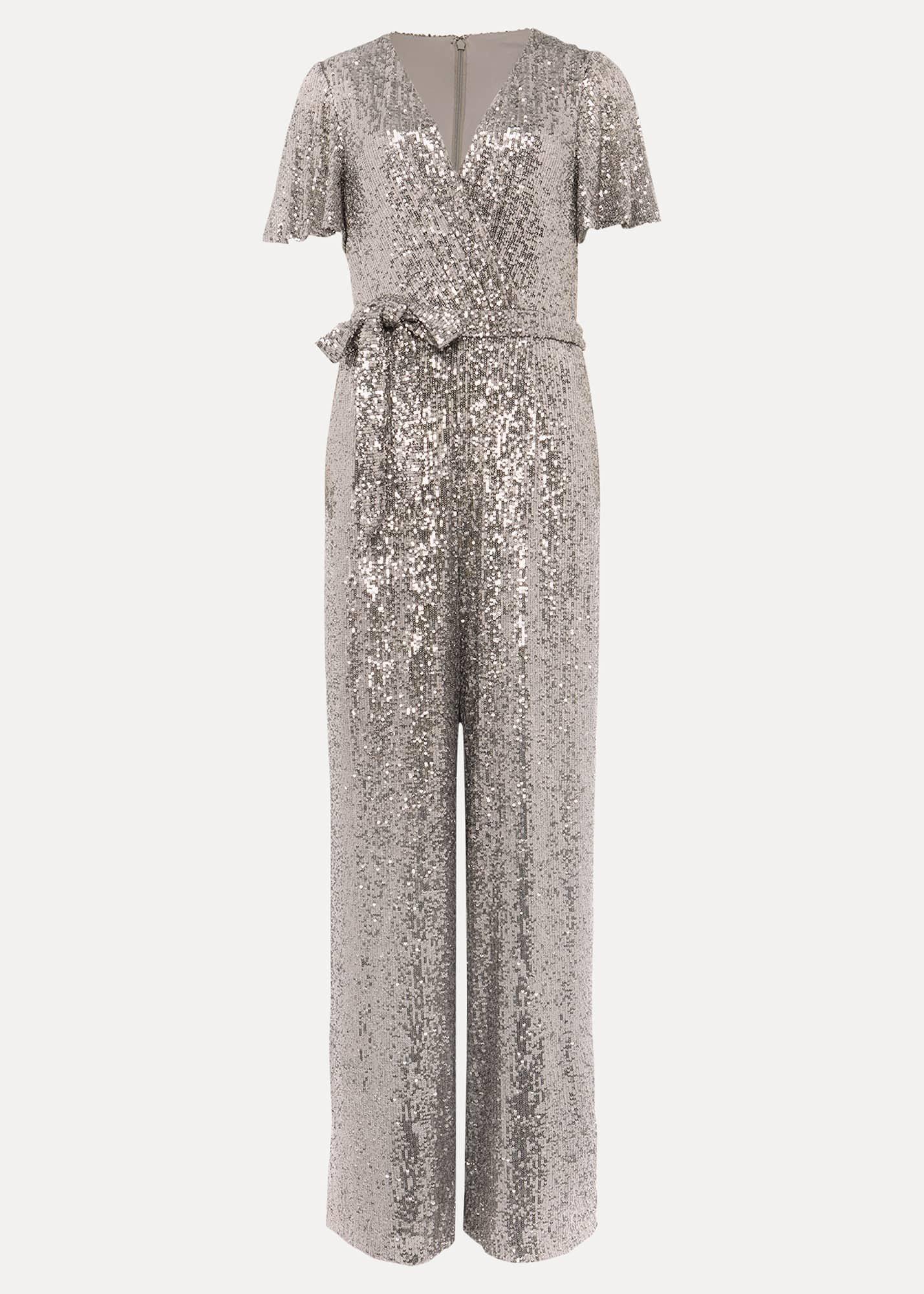 Allesandra Sequin Jumpsuit