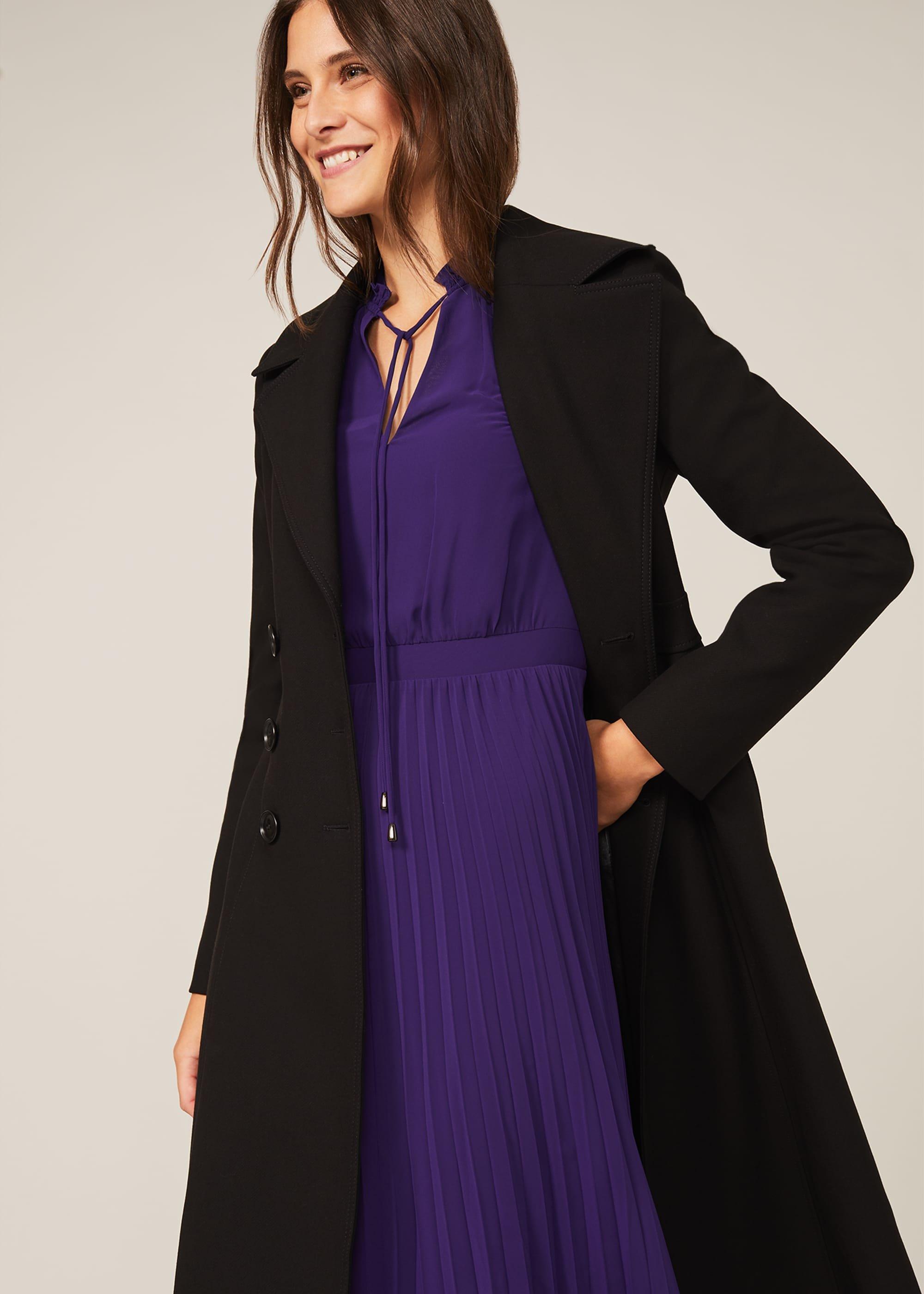 Iris Pleat Dress