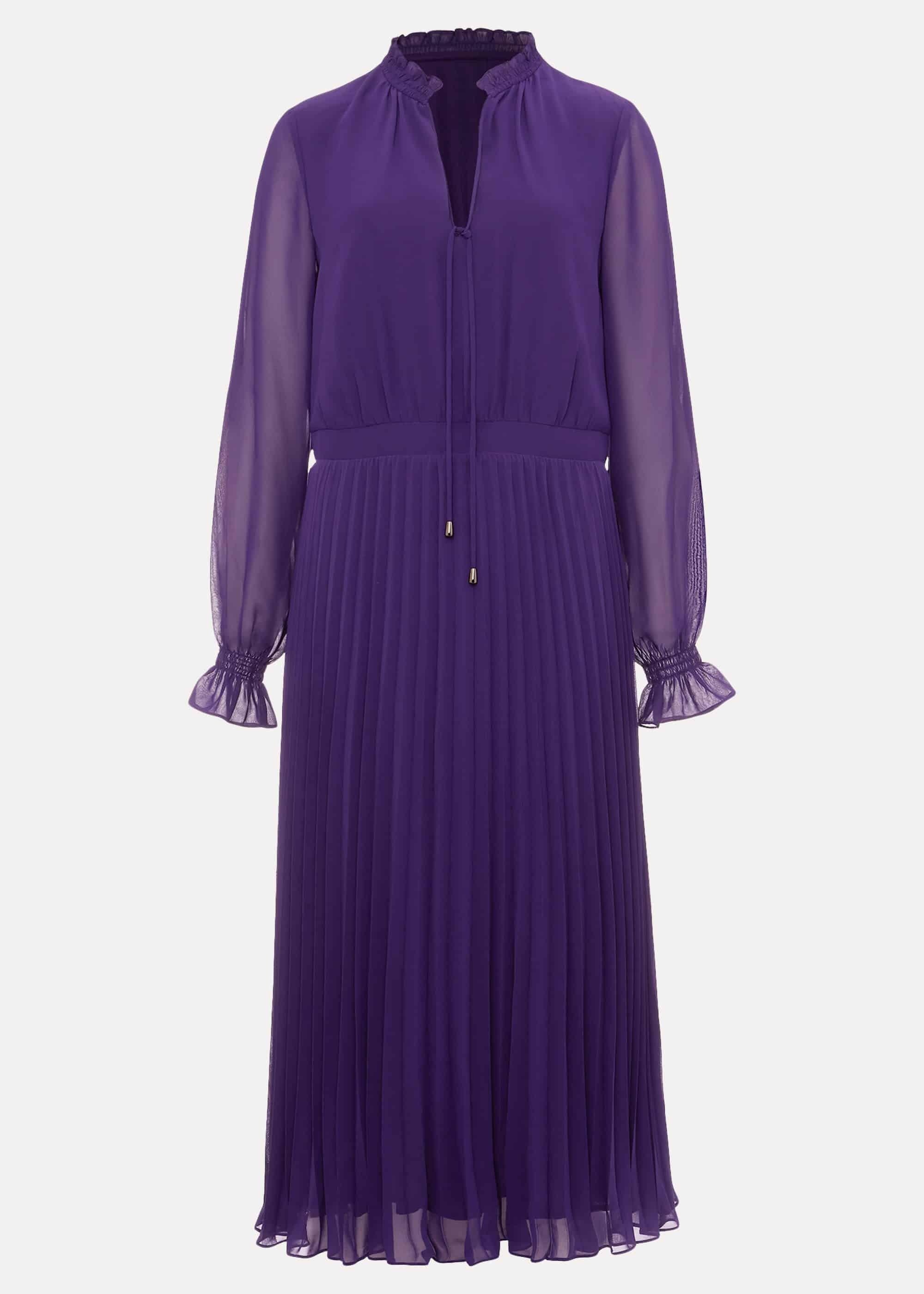 Iris Pleat Dress