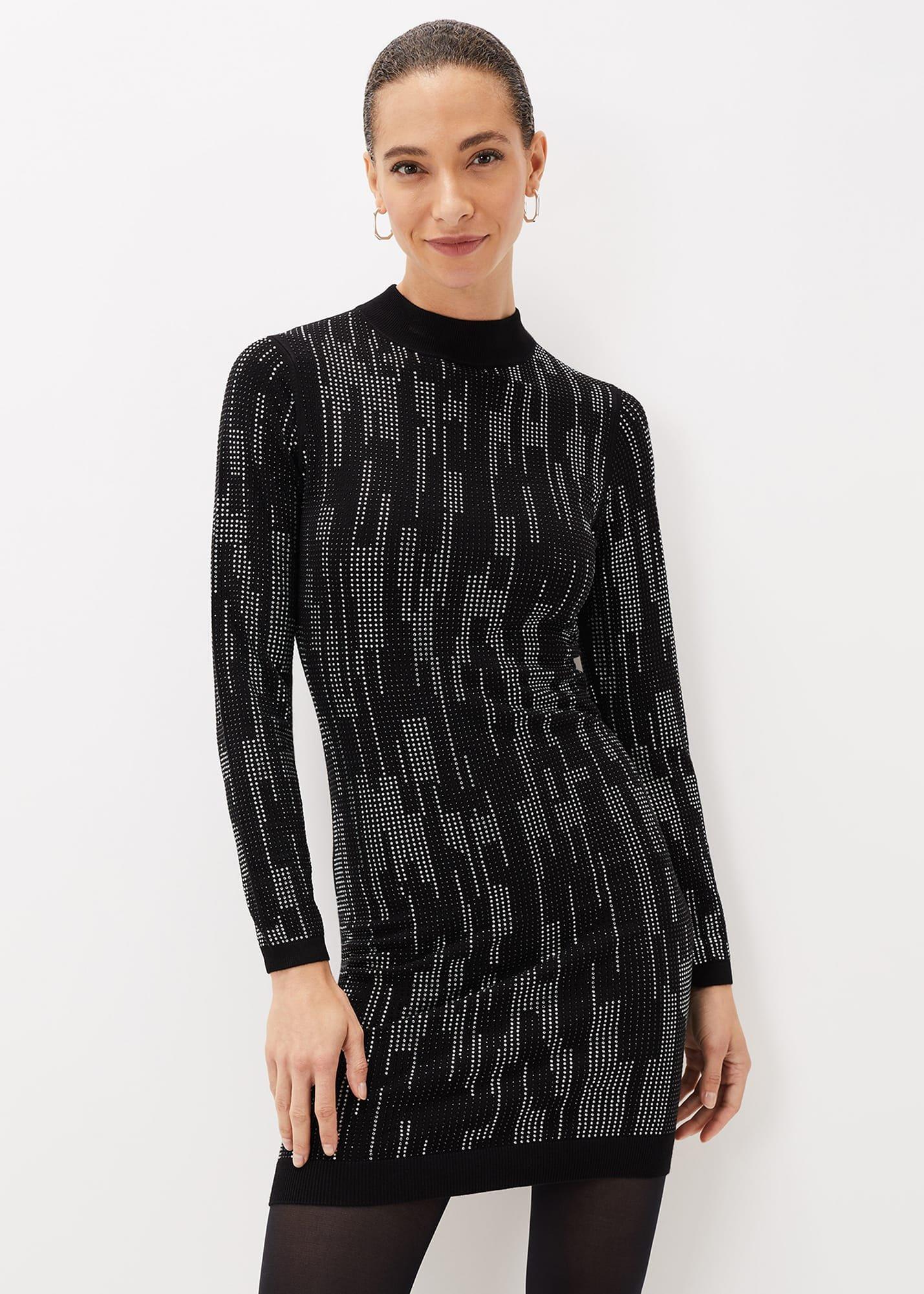Adamina Stud Knit Dress