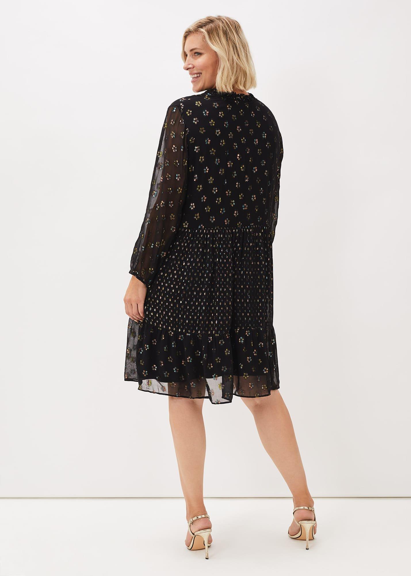 Sarah Sparkle Jacquard Dress