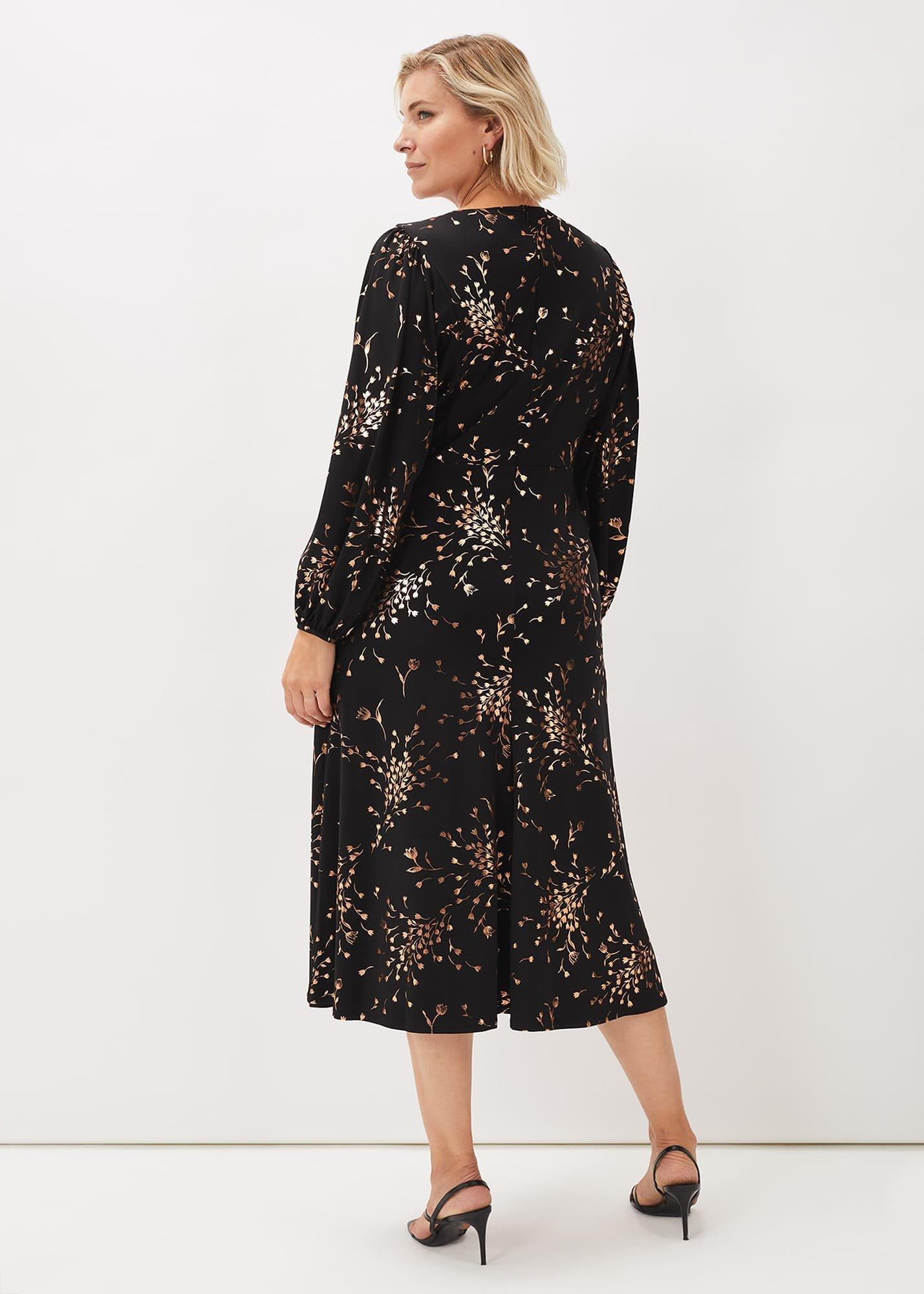 Jacinta Floral Foil Dress