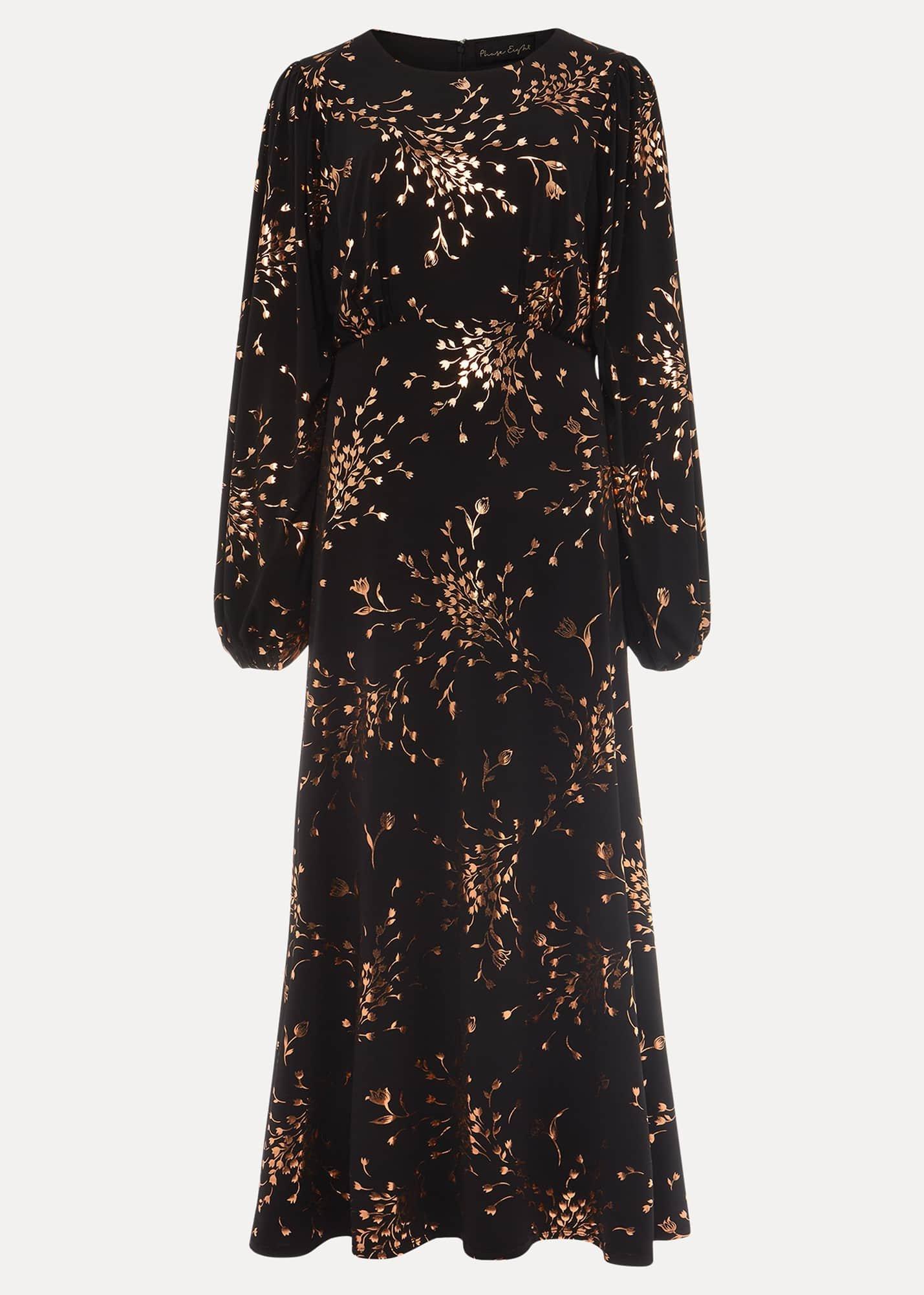Jacinta Floral Foil Dress