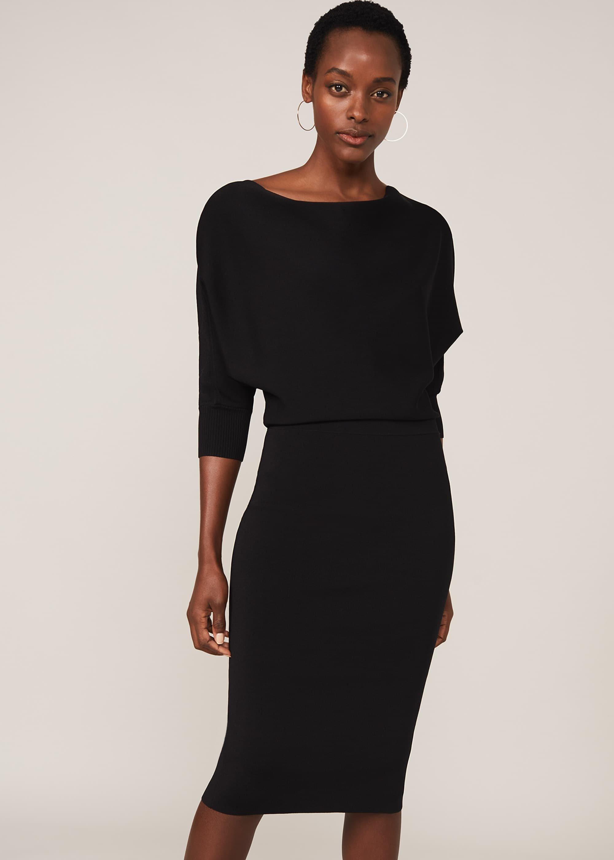 Ysabel Cowl Blouson Dress
