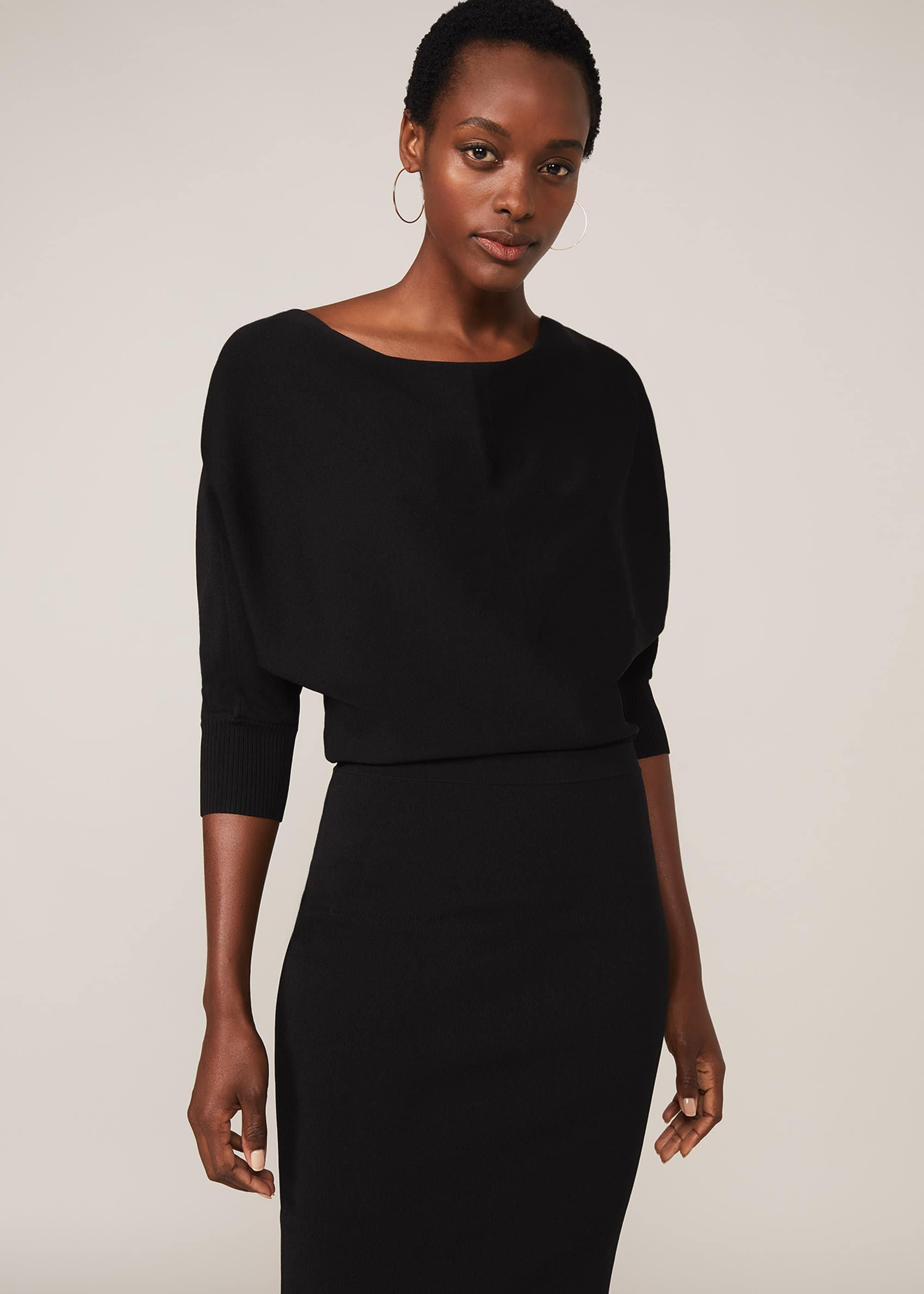Ysabel Cowl Blouson Dress
