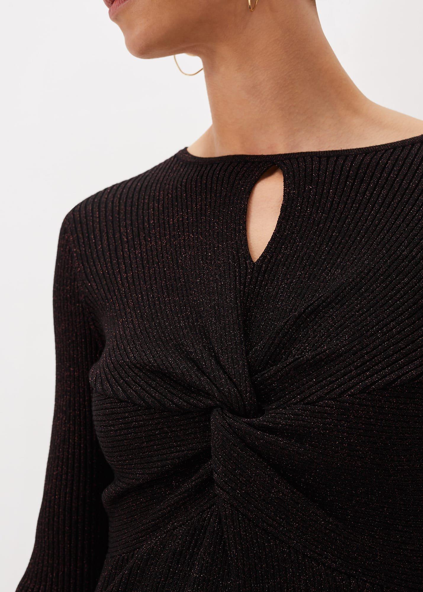 Dielle Shimmer Twist Dress