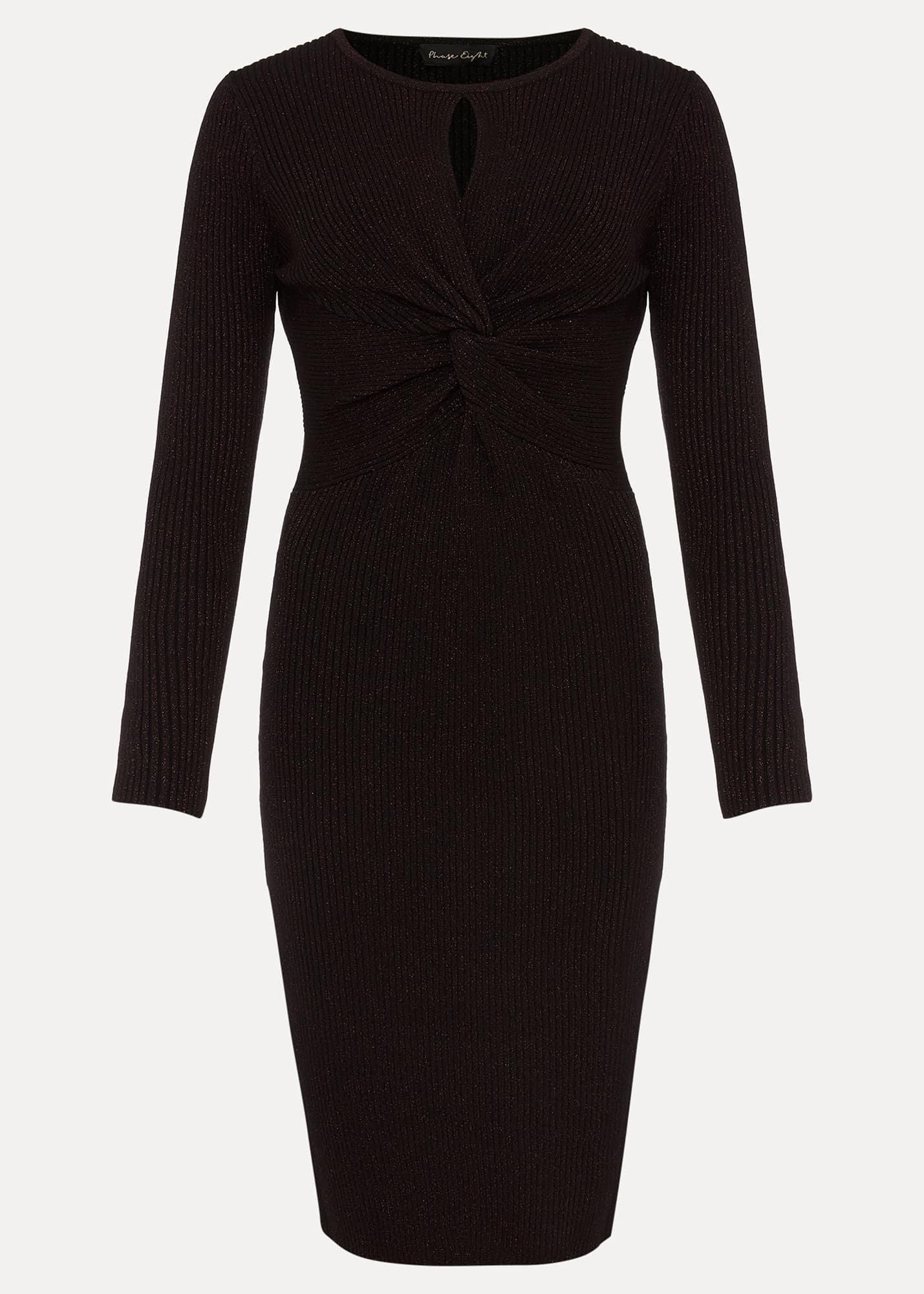 Dielle Shimmer Twist Dress