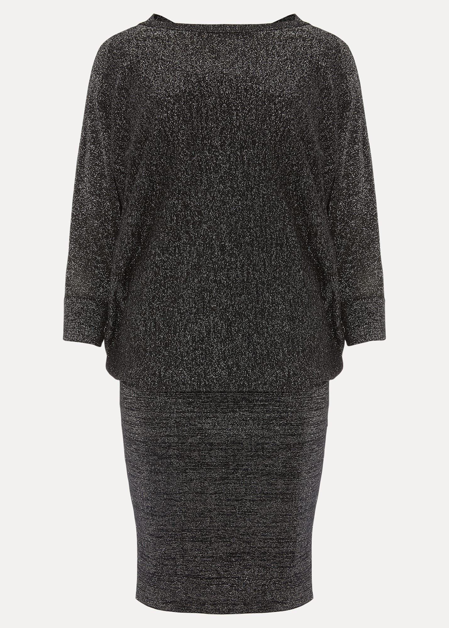 Allison Cross Back Shimmer Dress