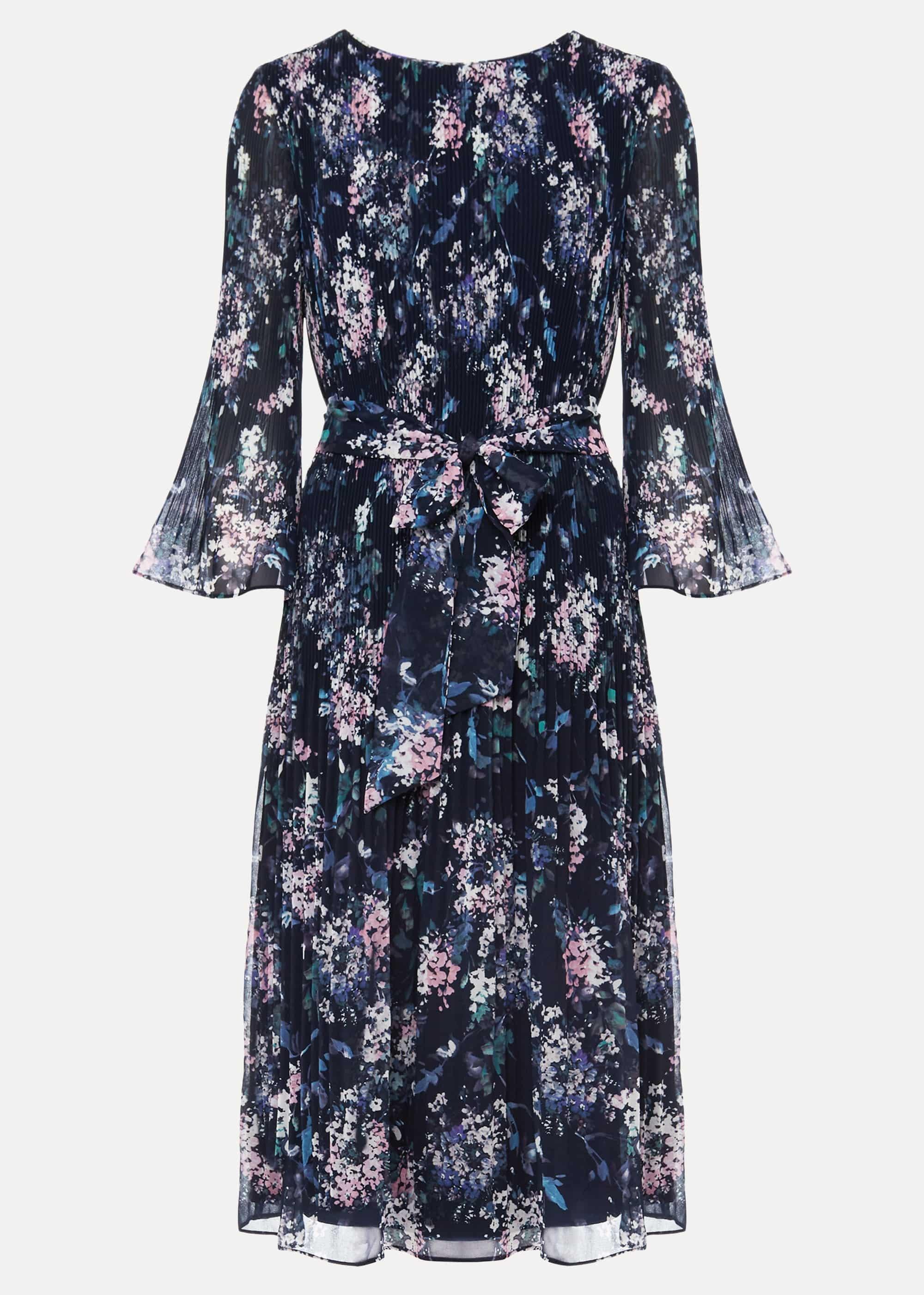 Casey Ditsy Pleated Dress