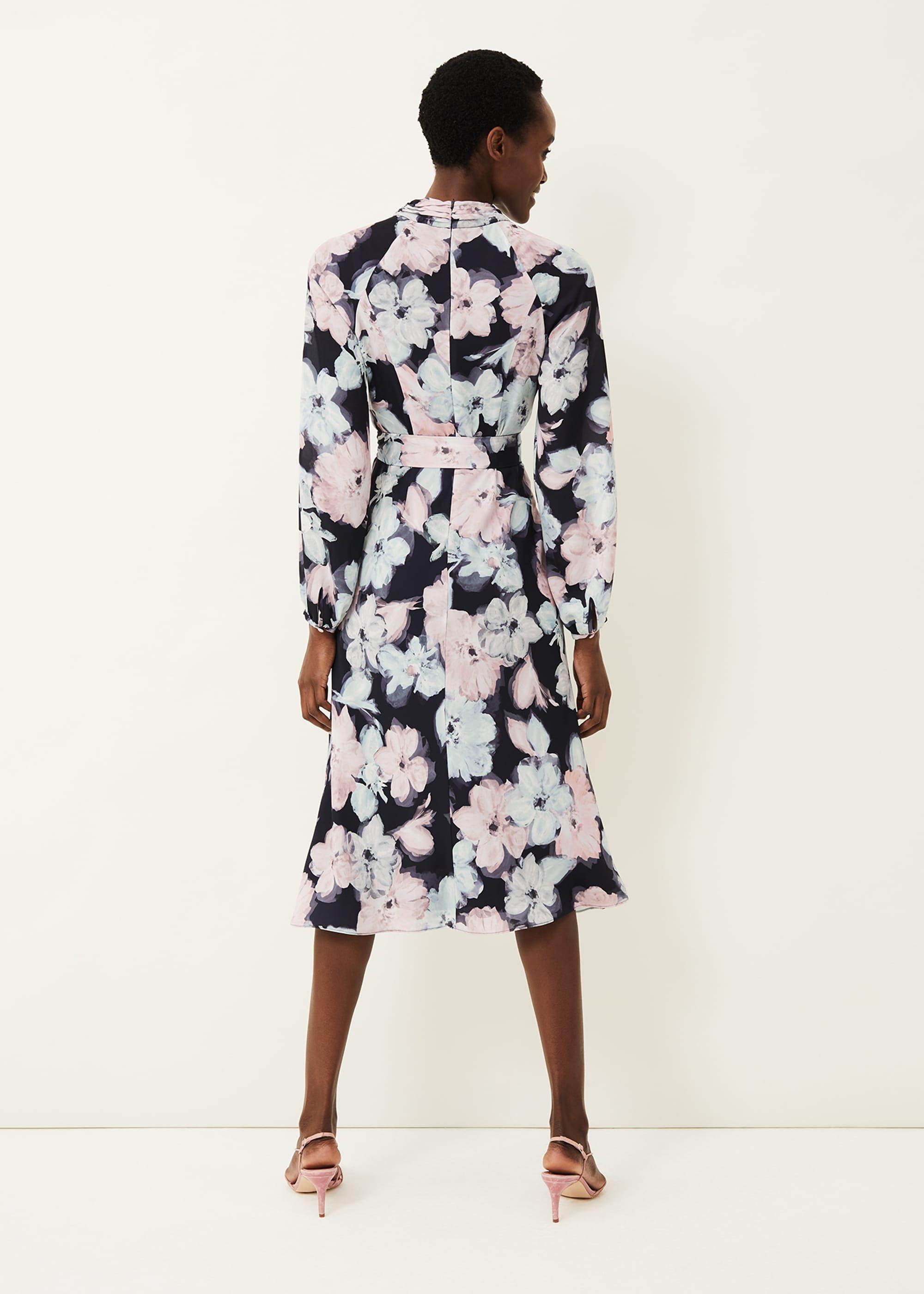 Ella Floral Print Dress